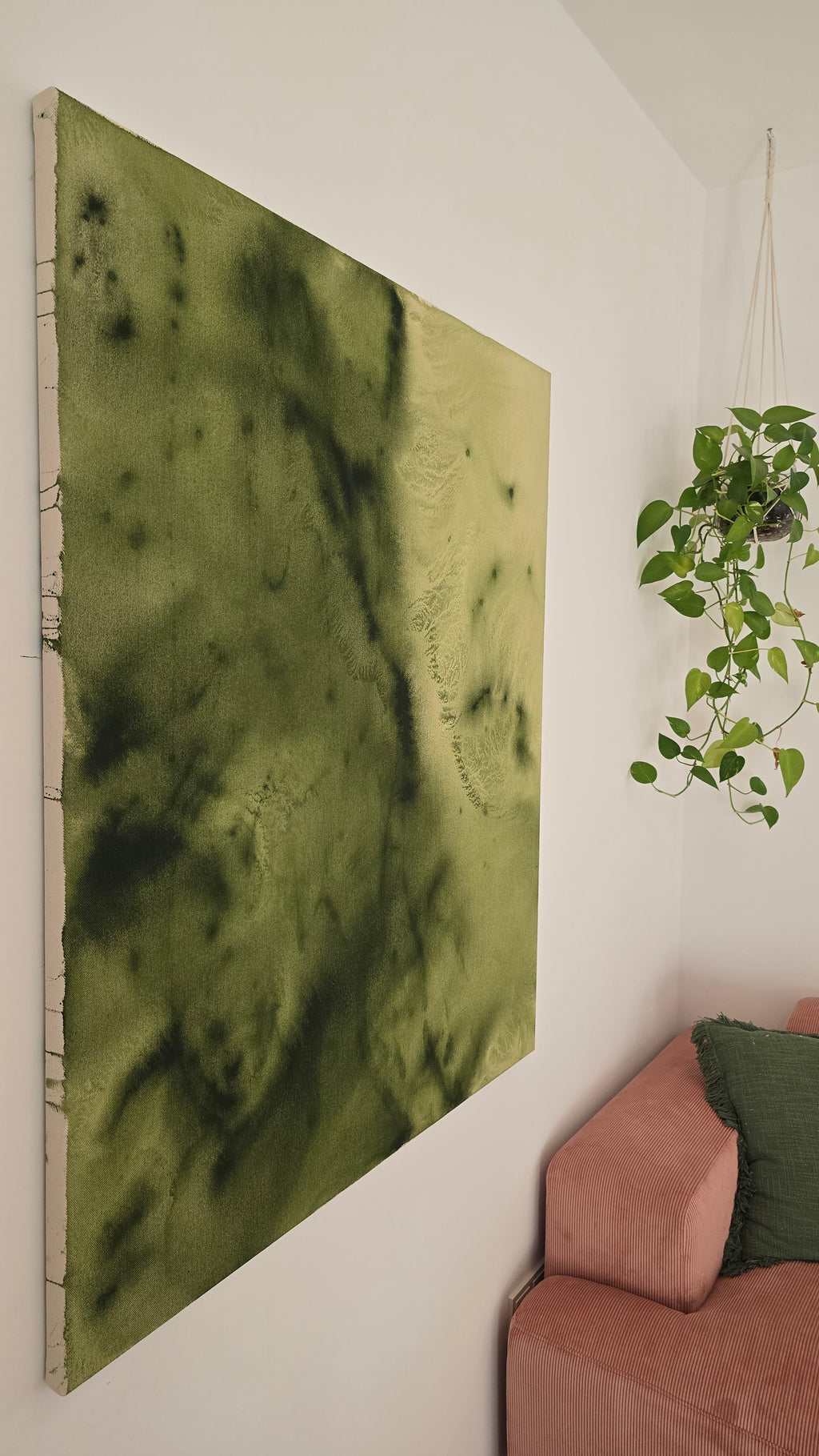 Quiet Ground · 100 × 120 cm