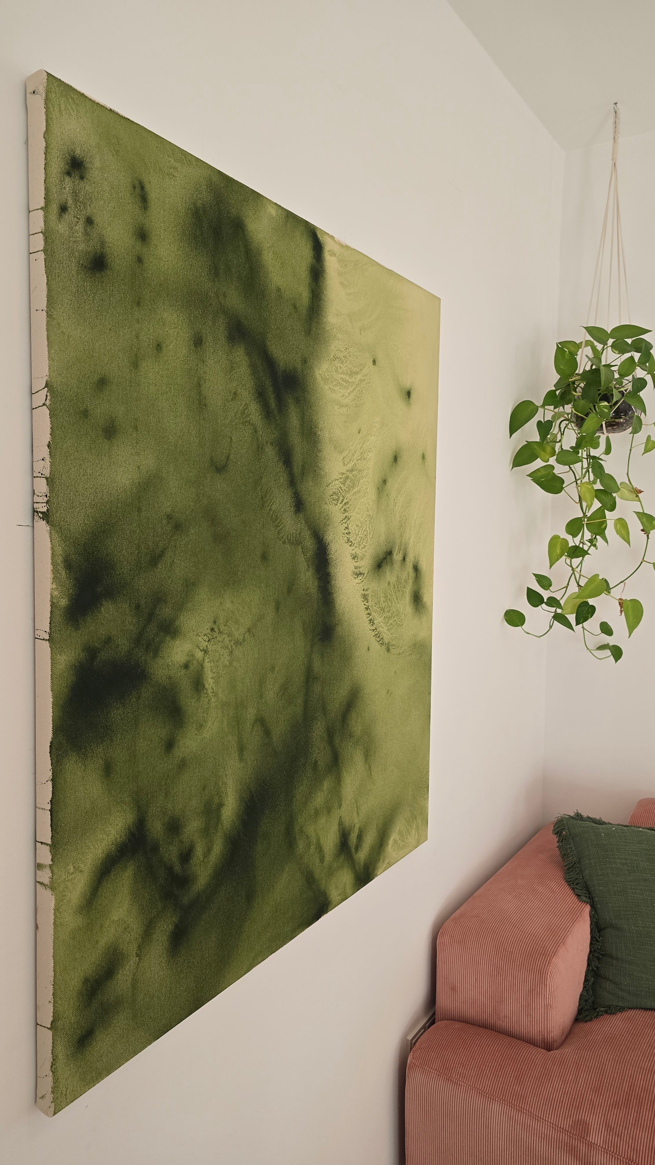 Quiet Ground · 100 × 120 cm