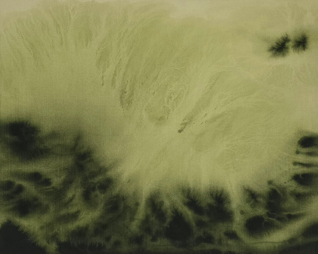 Green Echo · 100 × 80 cm