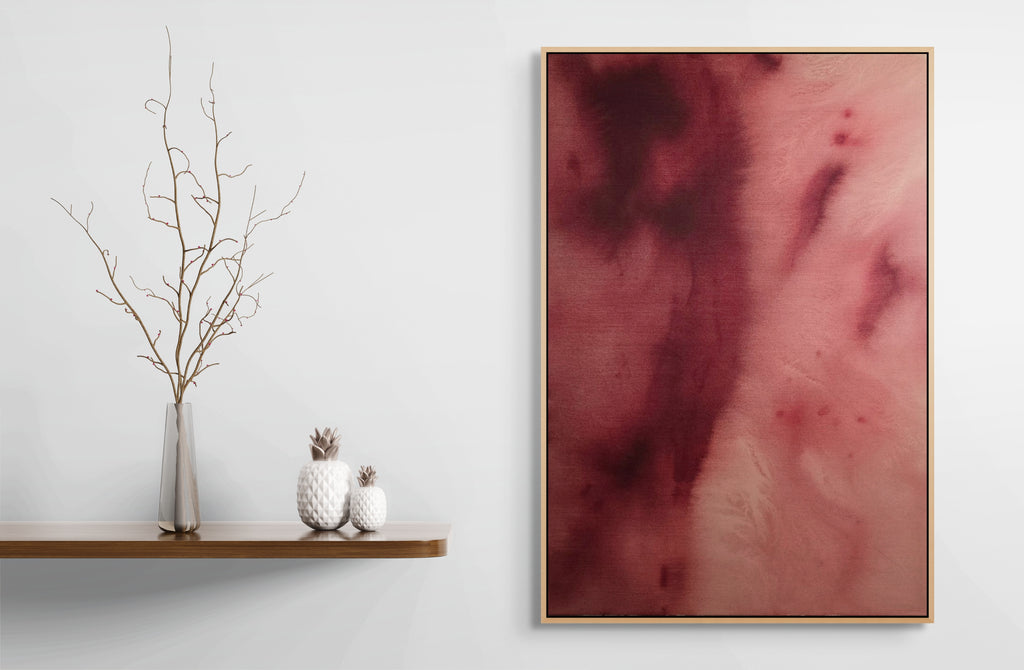 Deep Burgundy · 100 × 70 cm