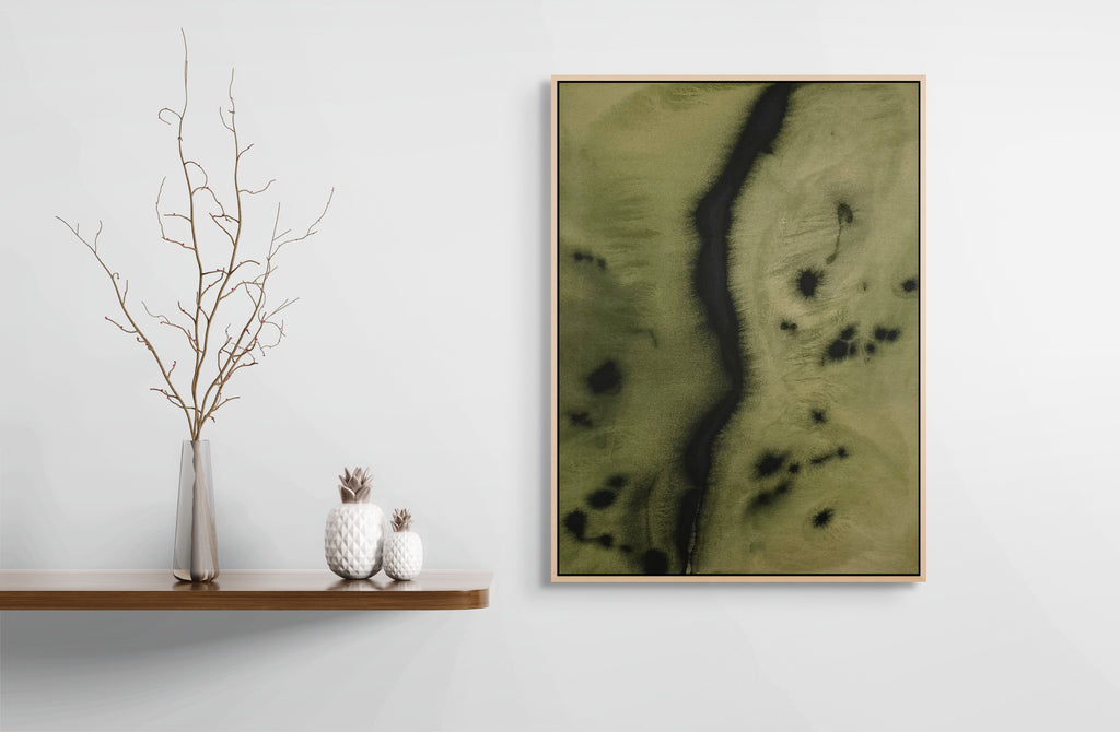 Forest Vein · 60 × 80 cm