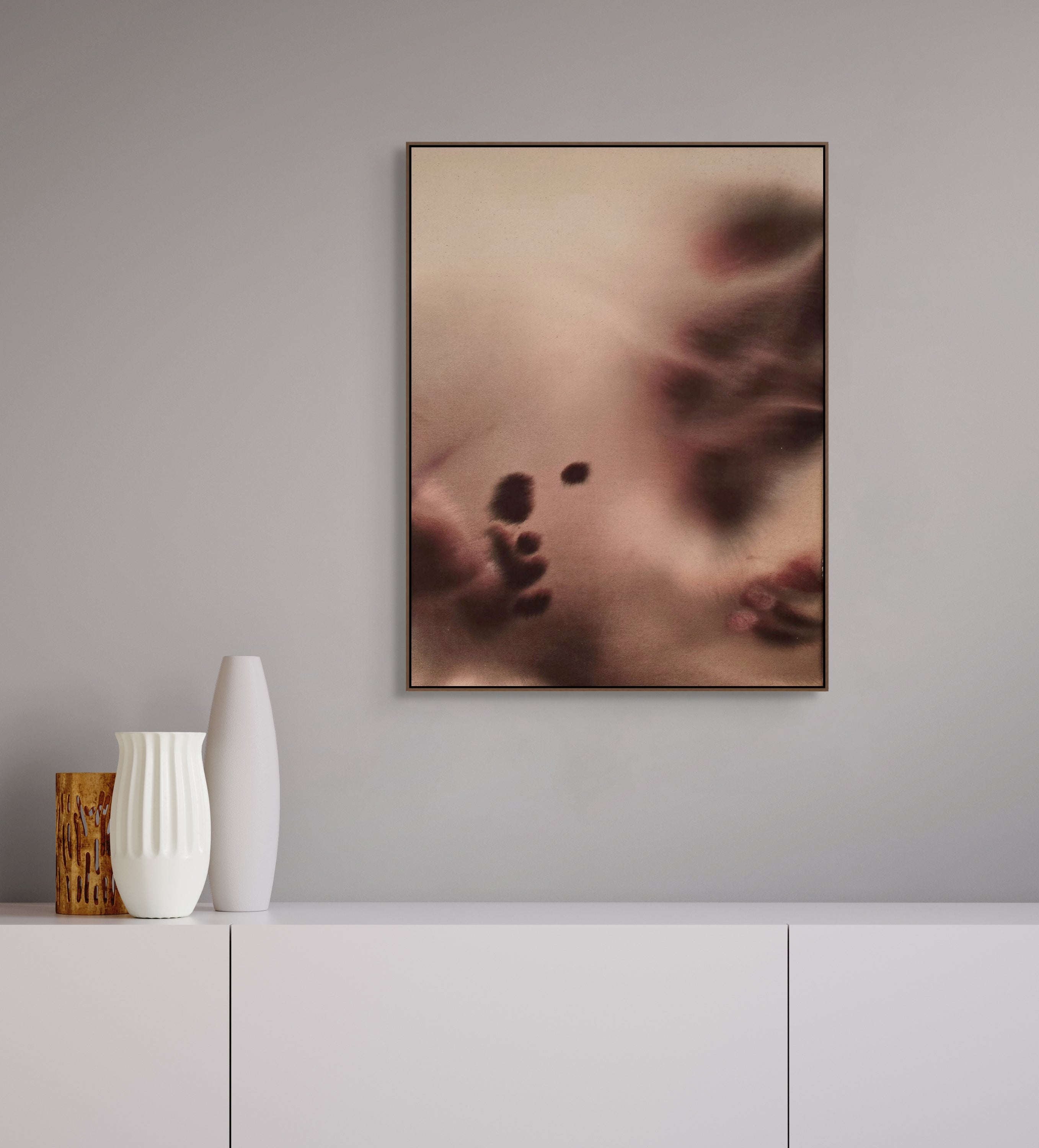Fading Touch · 80 × 60 cm
