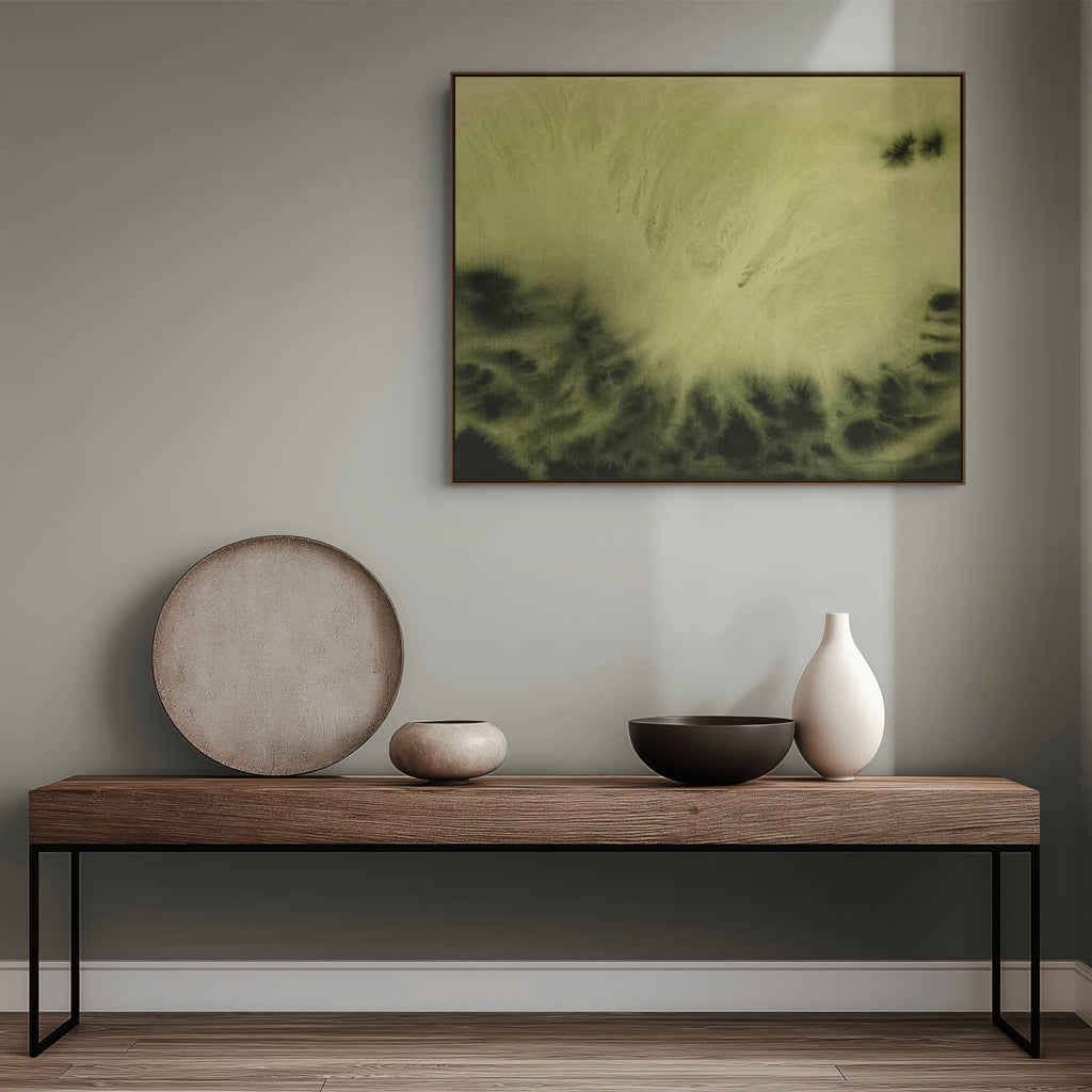 Green Echo · 100 × 80 cm
