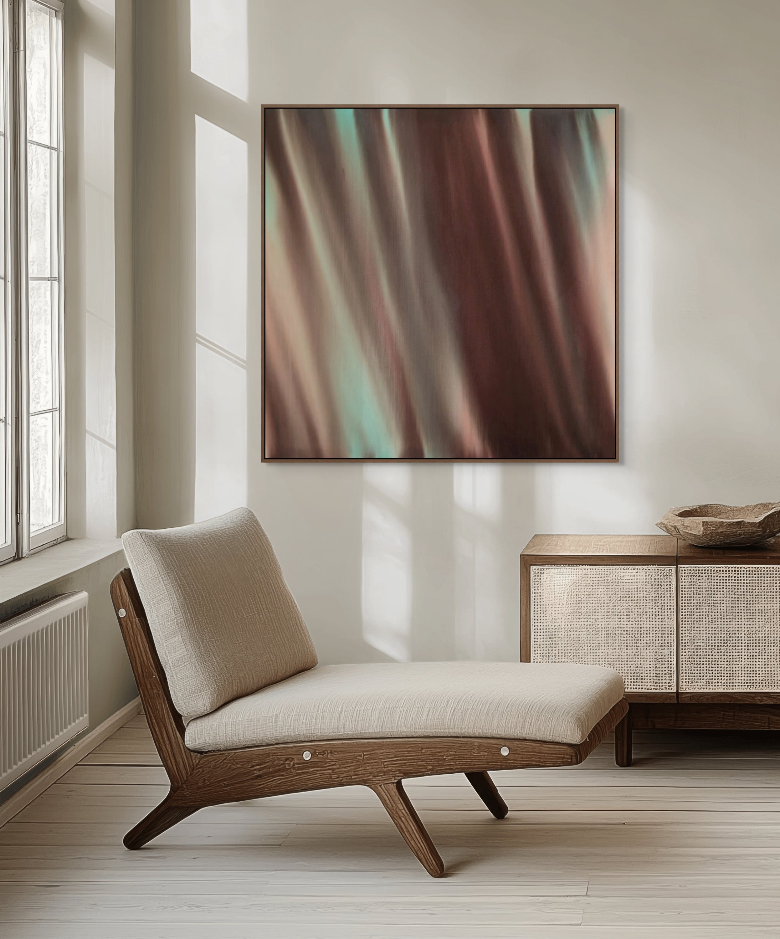 Passage 15 · 100 × 100 cm