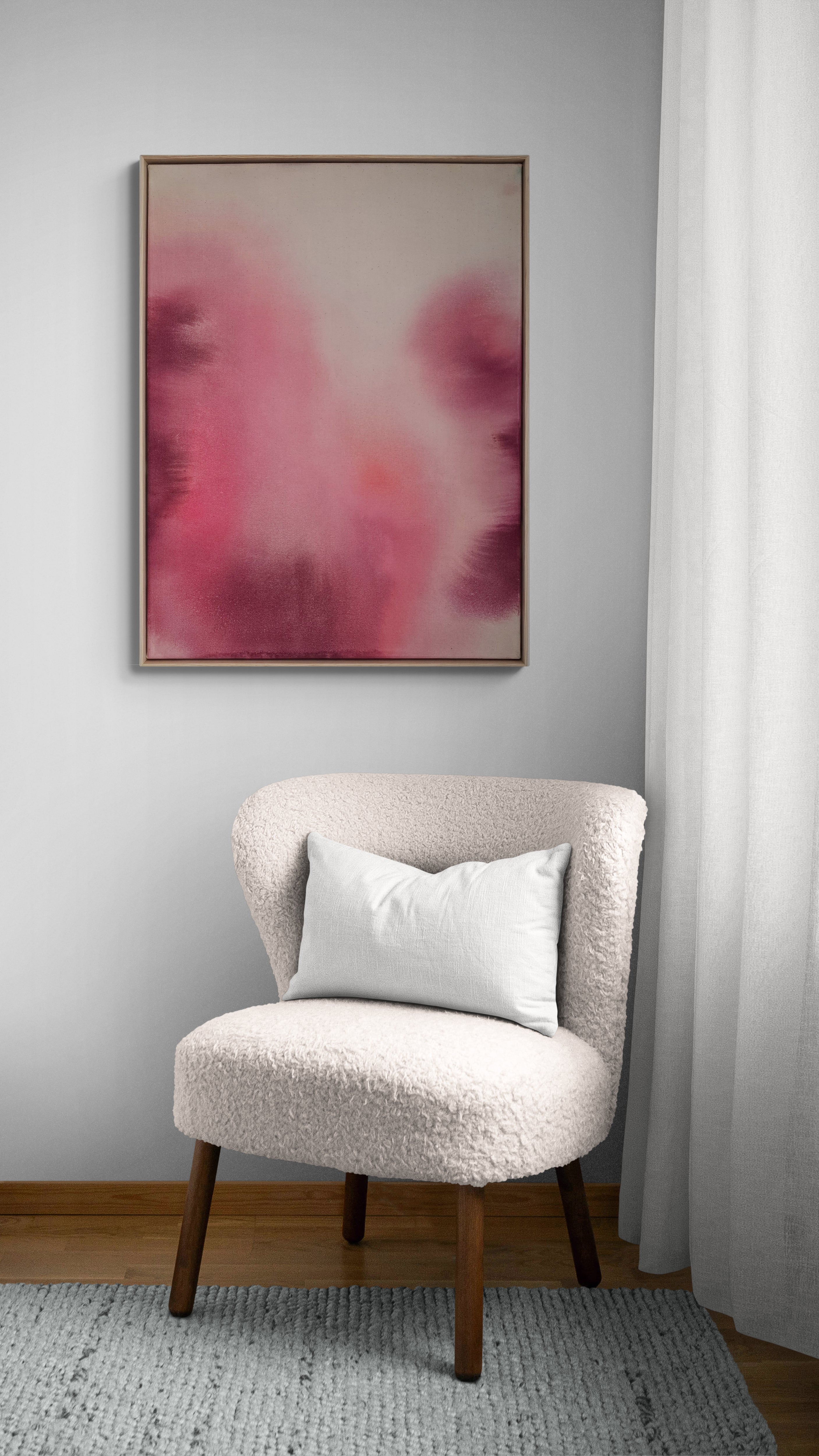 Soft Divide · 60 × 80 cm