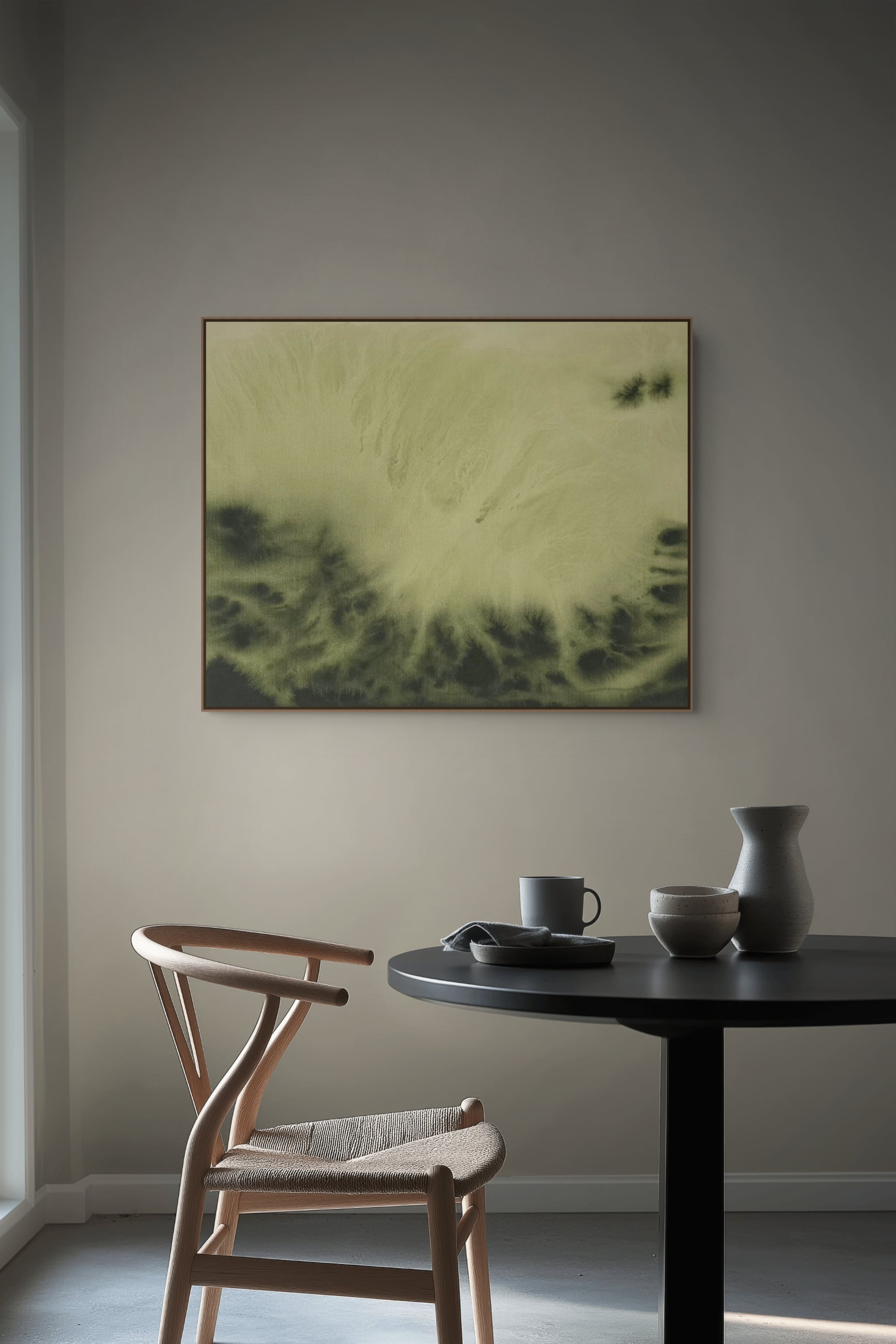 Green Echo · 100 × 80 cm