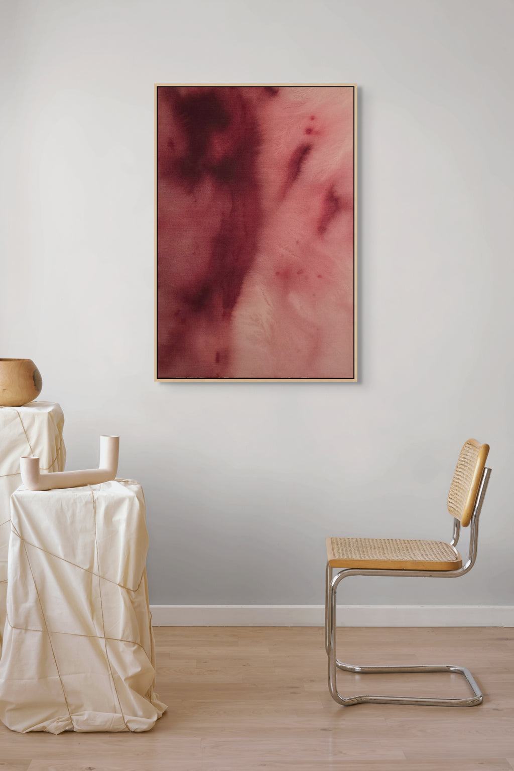 Deep Burgundy · 100 × 70 cm