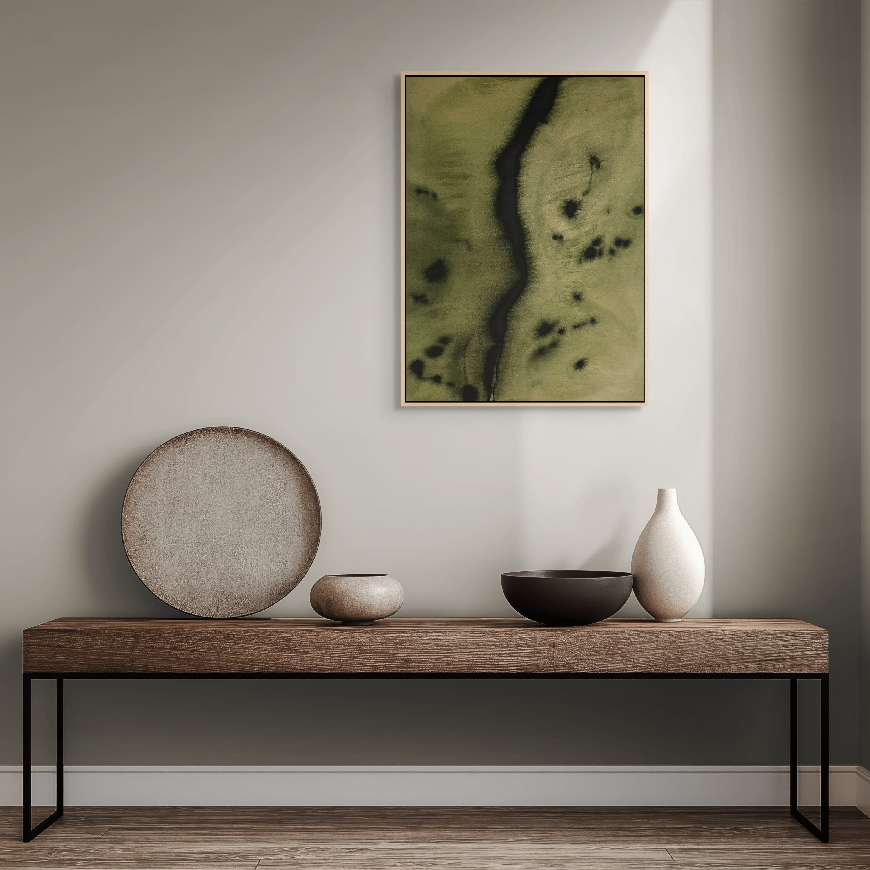 Forest Vein · 60 × 80 cm