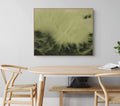 Green Echo · 100 × 80 cm