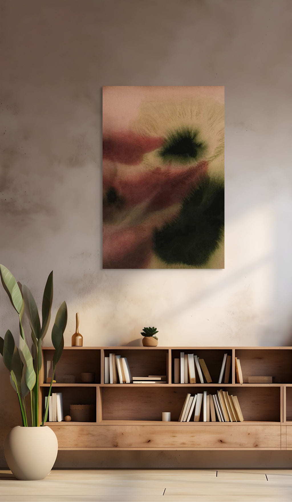Tender Echo · 100 × 70 cm