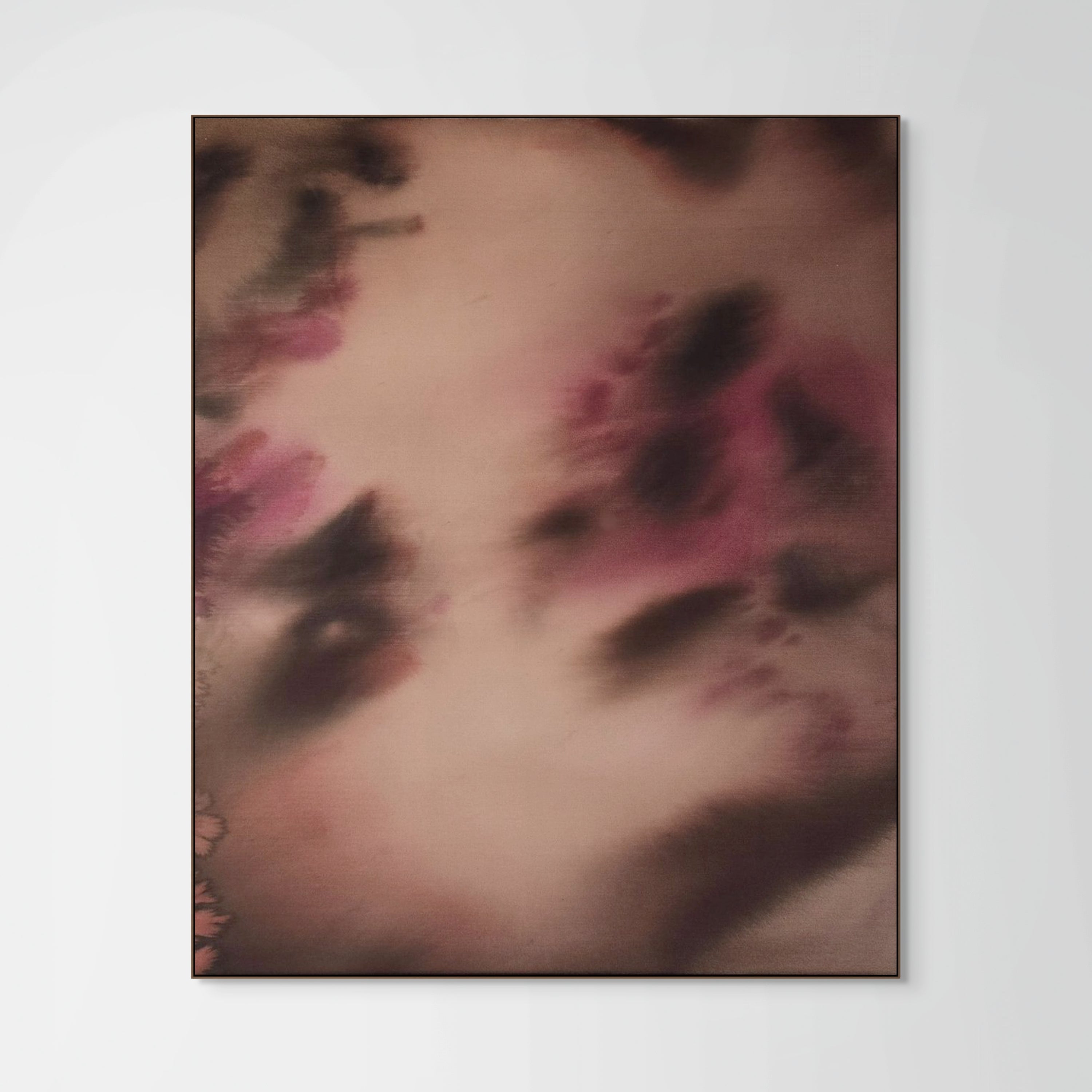 Veiled Bloom · 120 × 100 cm