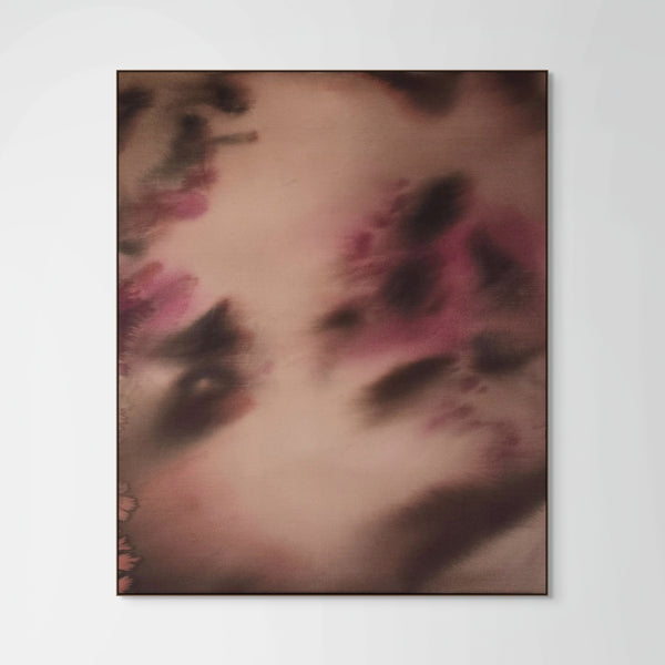 Veiled Bloom · 120 × 100 cm