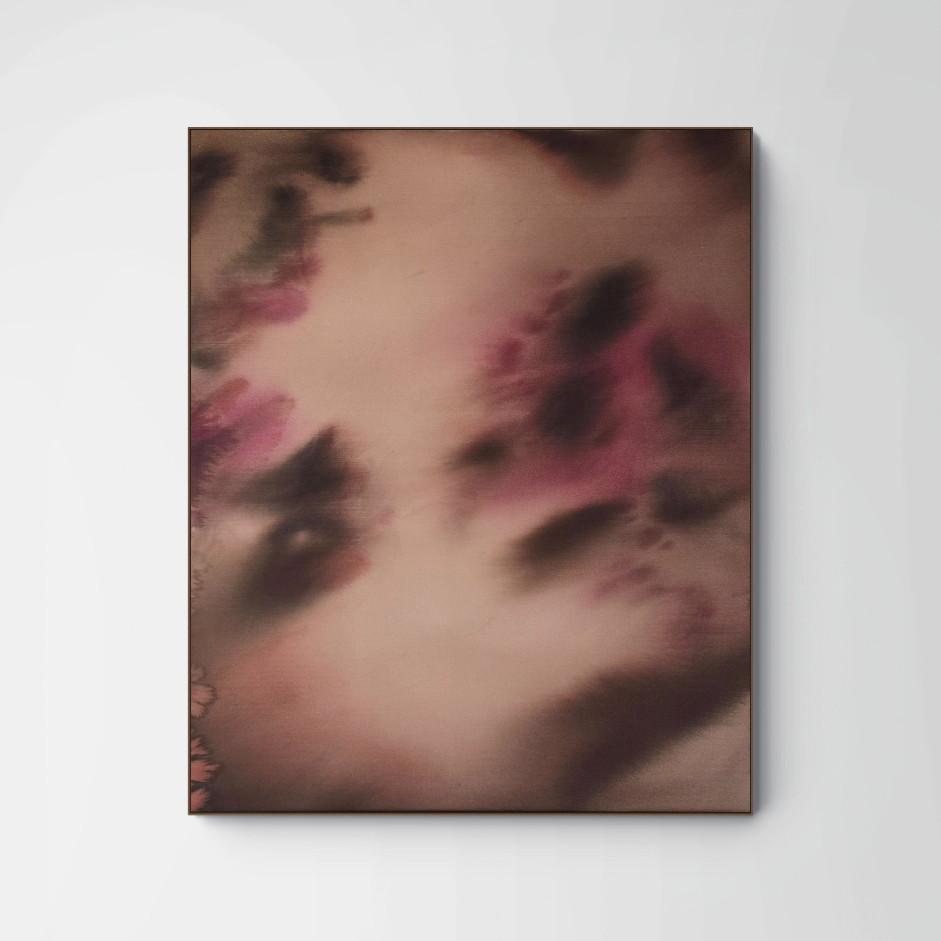 Veiled Bloom · 120 × 100 cm
