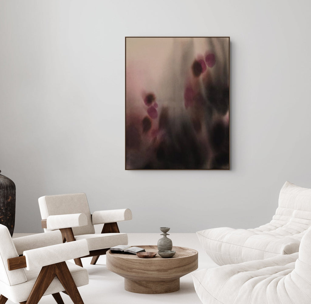 Velvet Trace · 100 × 80 cm