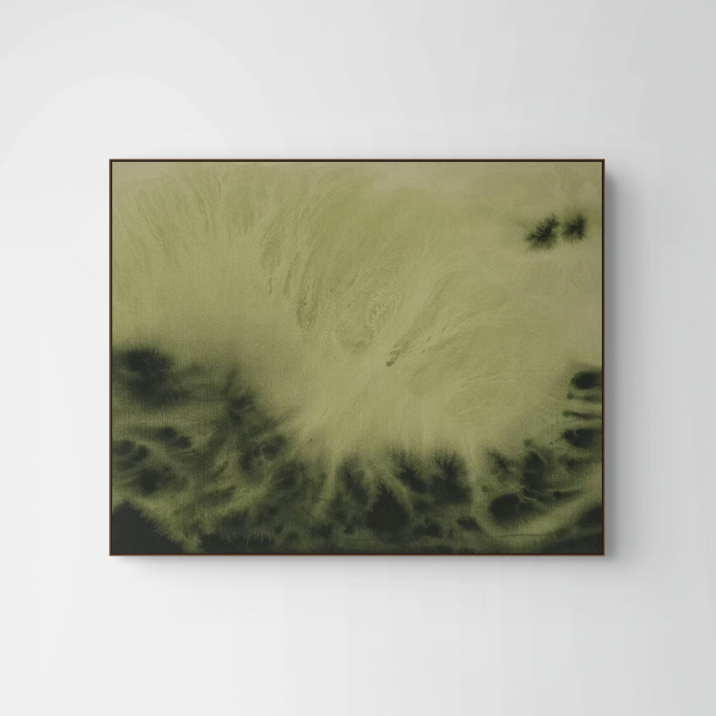 Green Echo · 100 × 80 cm