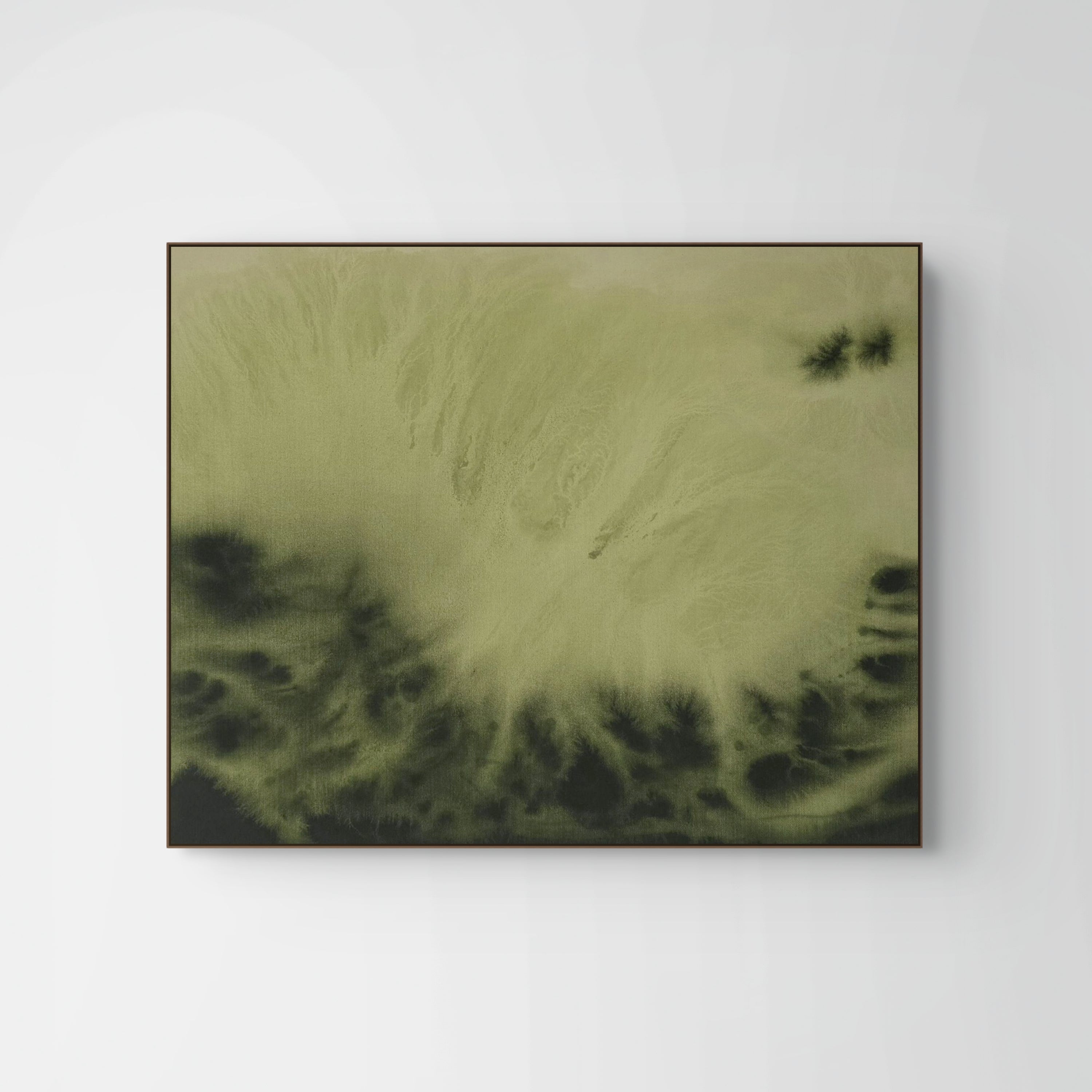 Green Echo · 100 × 80 cm