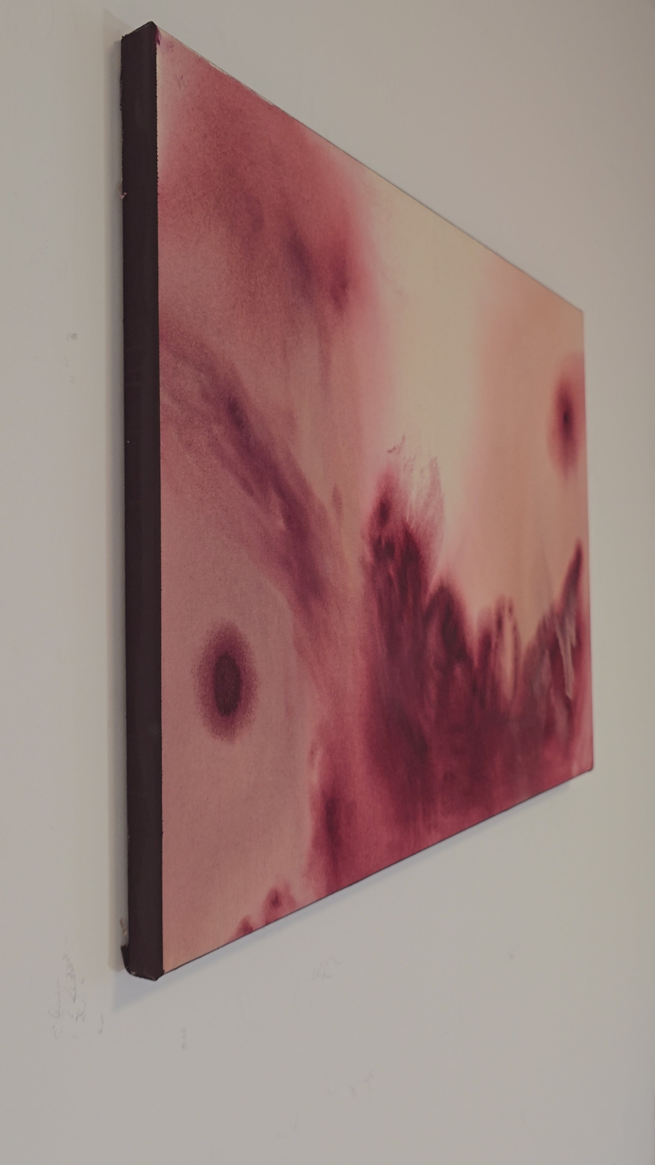 Low Flame · 60 × 80 cm