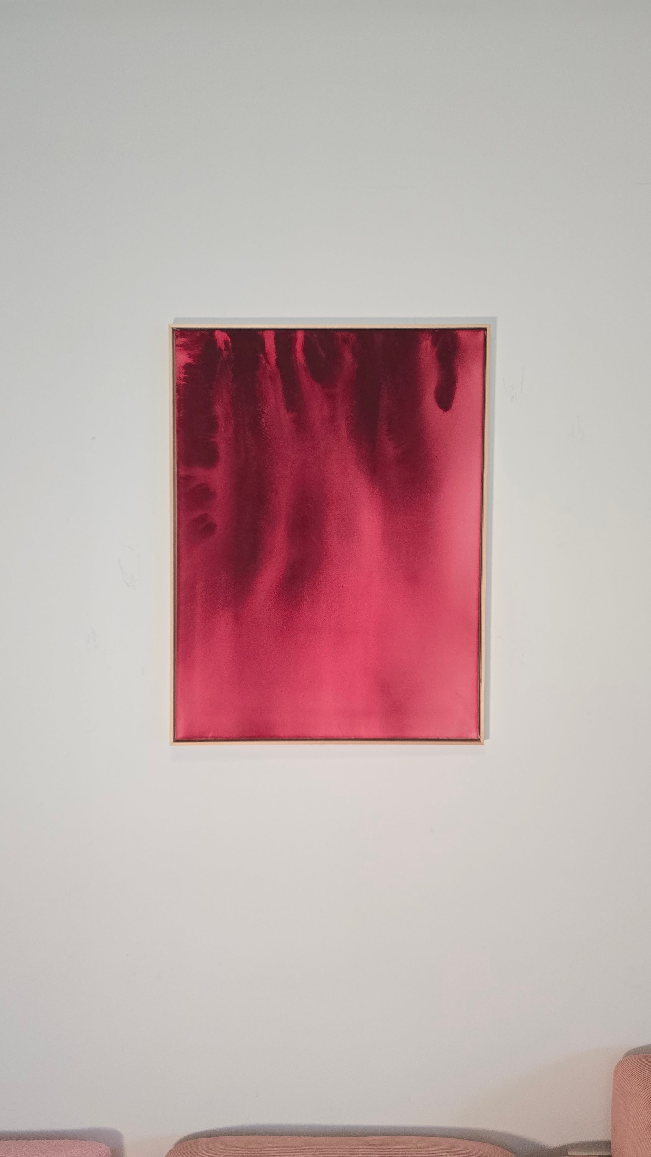 Falling Red · 100 × 70 cm