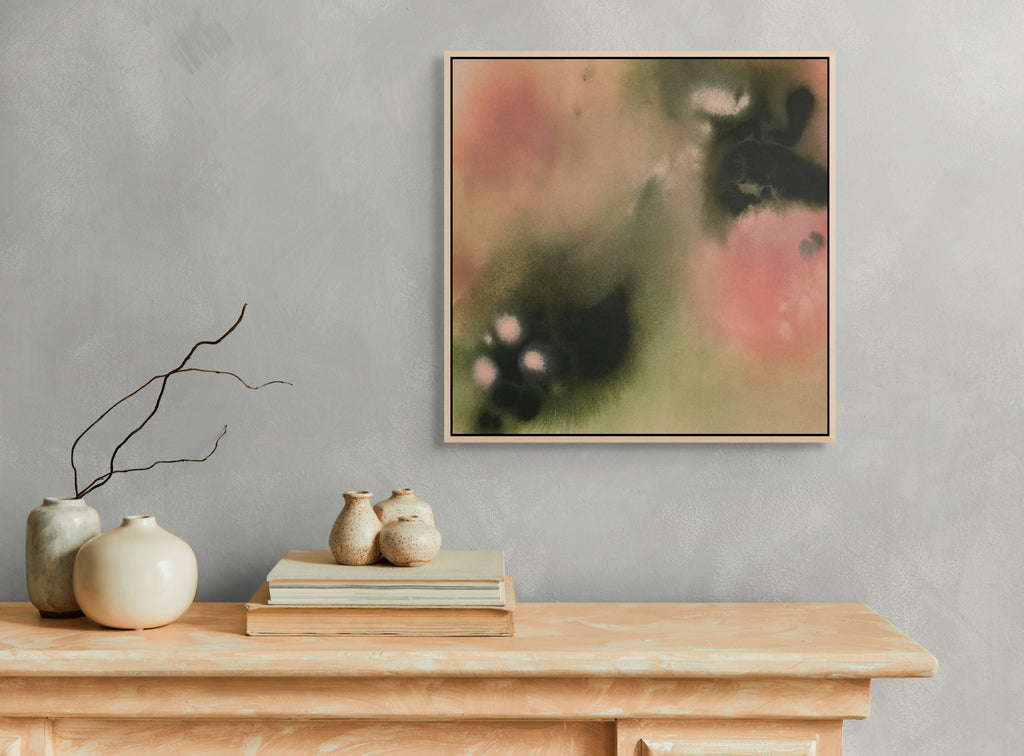 Blossom drift · 60 × 60 cm