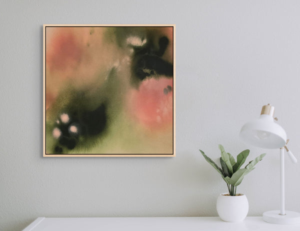 Blossom drift · 60 × 60 cm
