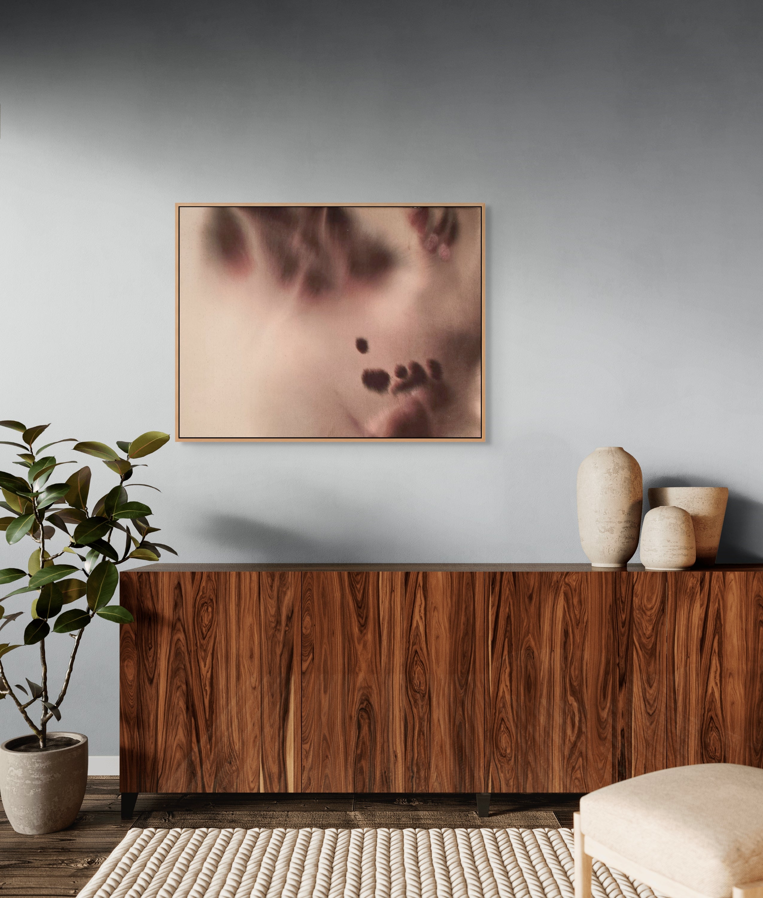 Fading Touch · 80 × 60 cm