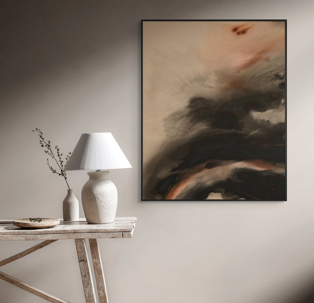 Eroded Silence · 100 × 80 cm