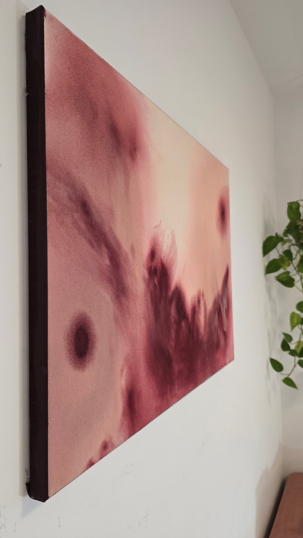 Low Flame · 60 × 80 cm