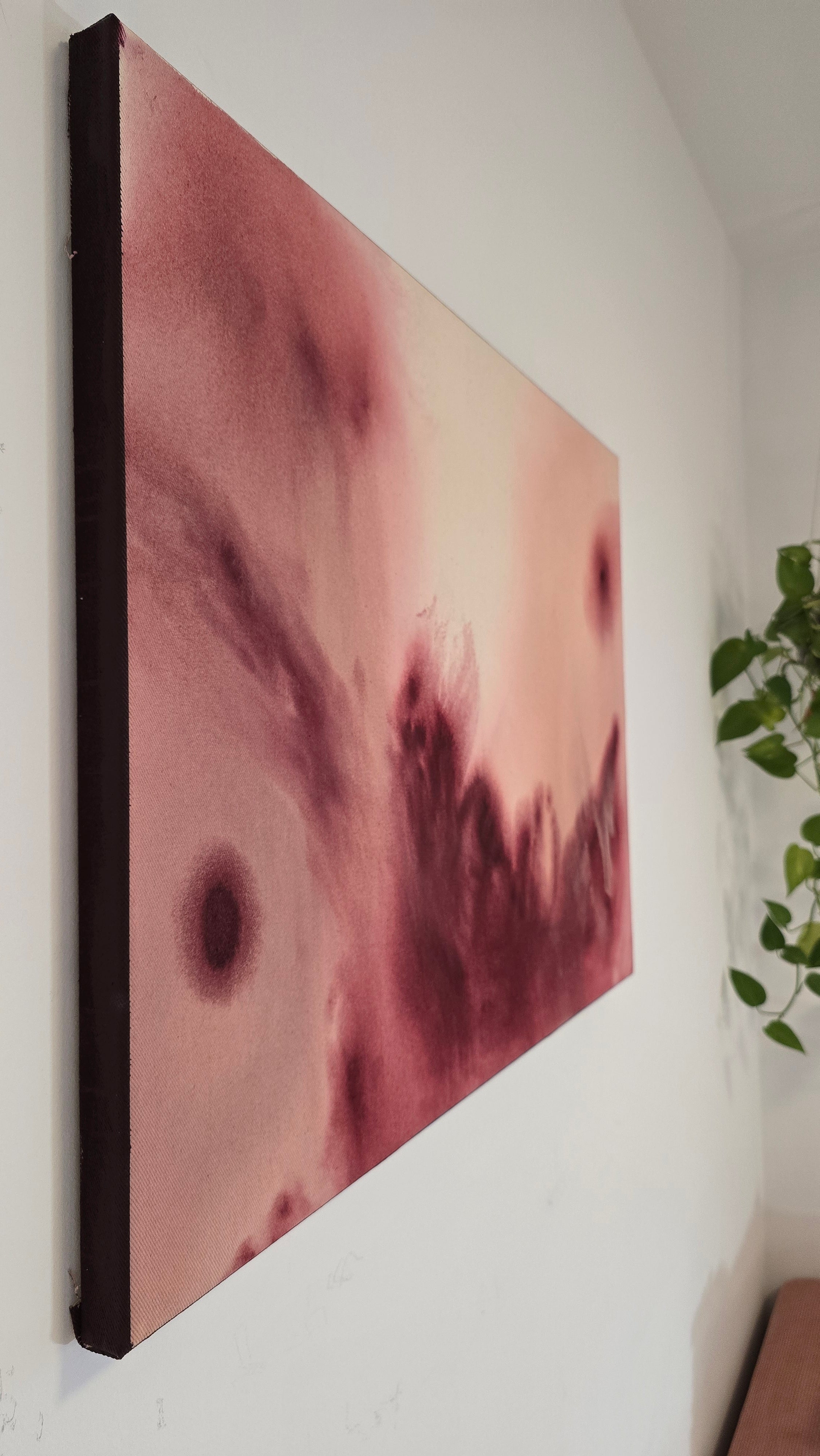 Low Flame · 60 × 80 cm