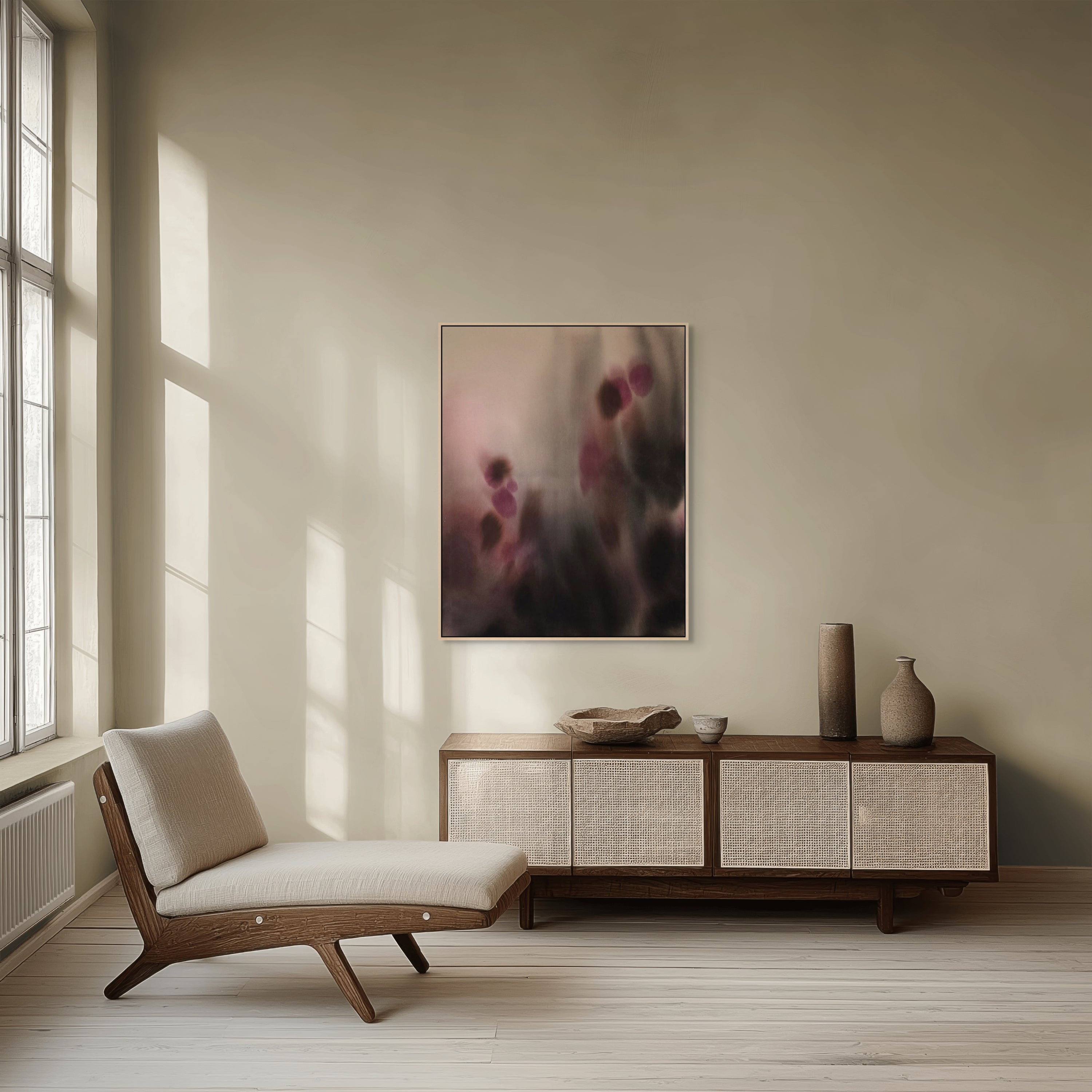 Velvet Trace · 100 × 80 cm