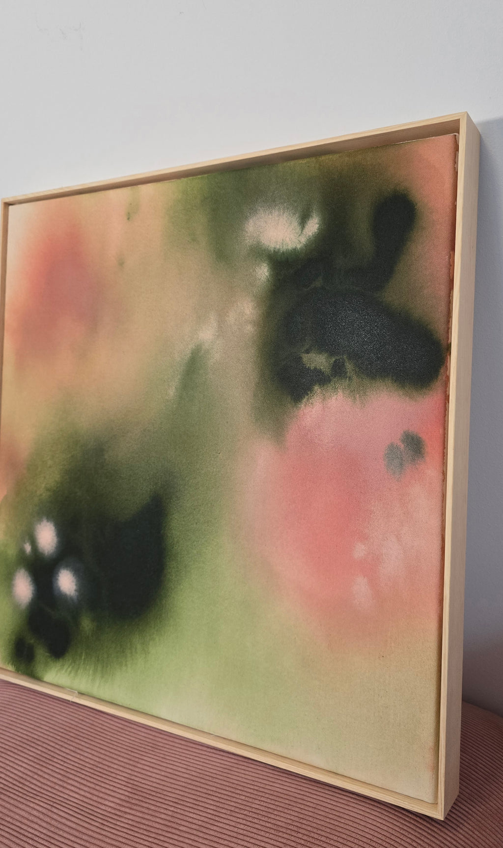 Blossom drift · 60 × 60 cm