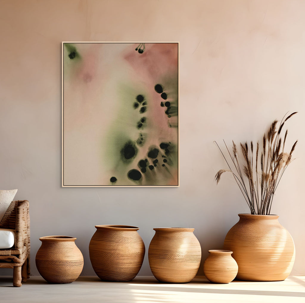 Quiet Bloom · 100 × 80 cm