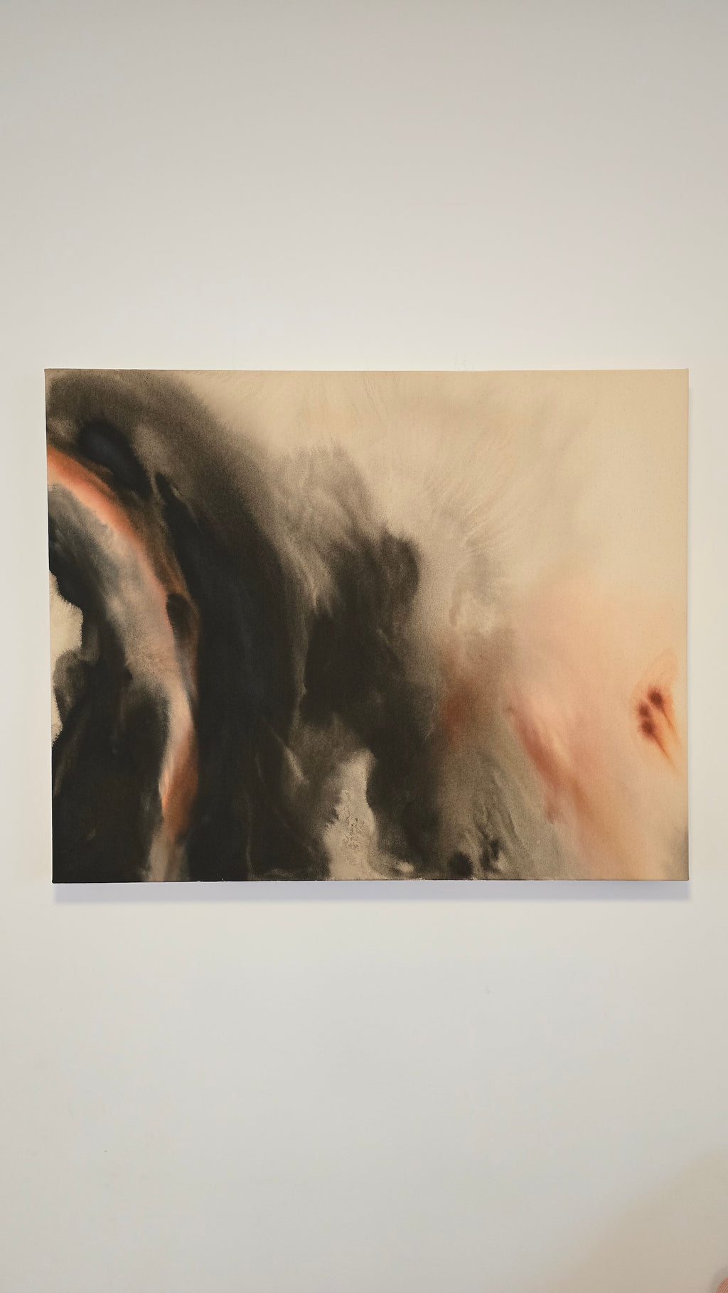 Eroded Silence · 100 × 80 cm