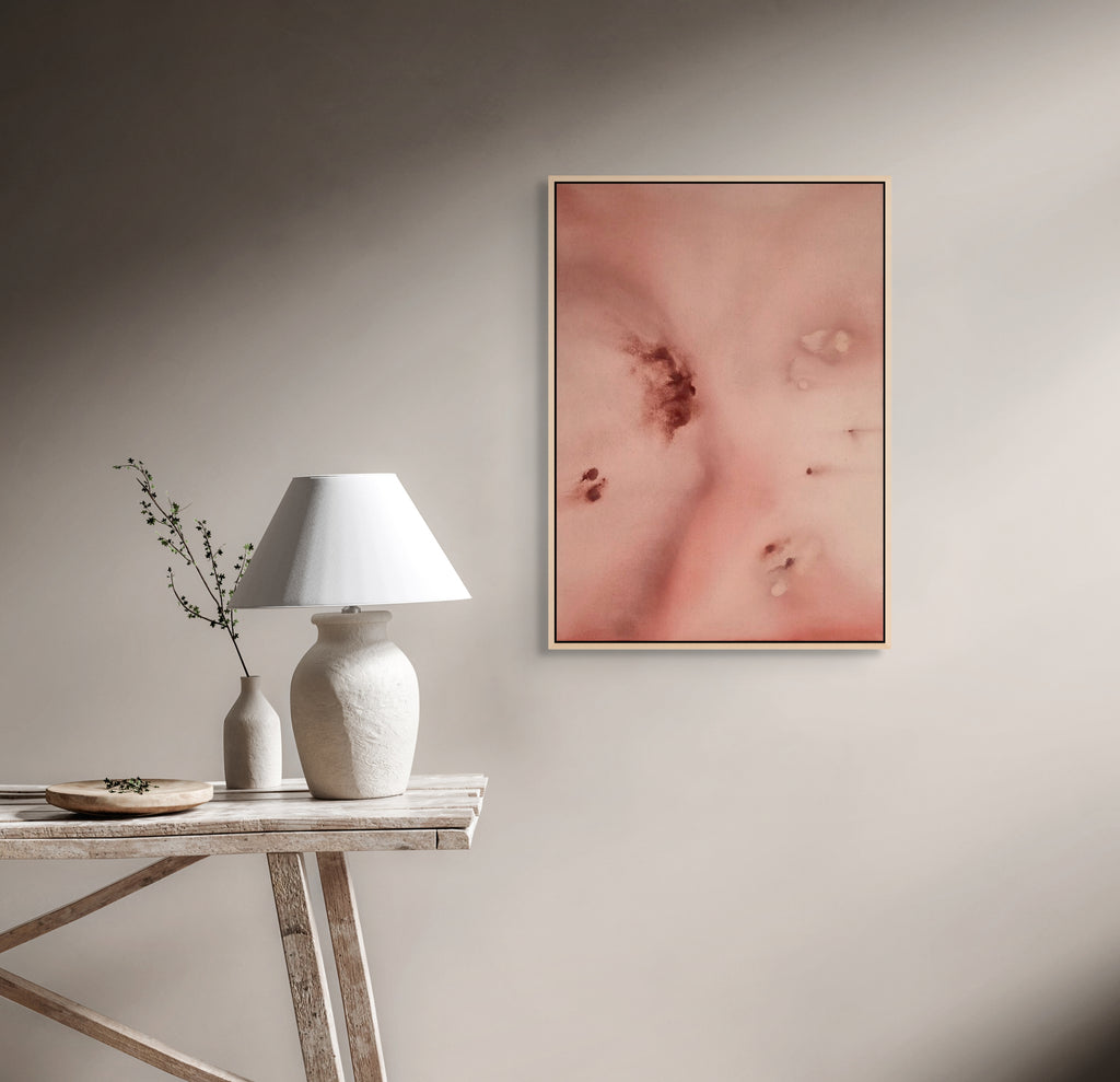 Quiet Warmth · 50 × 70 cm