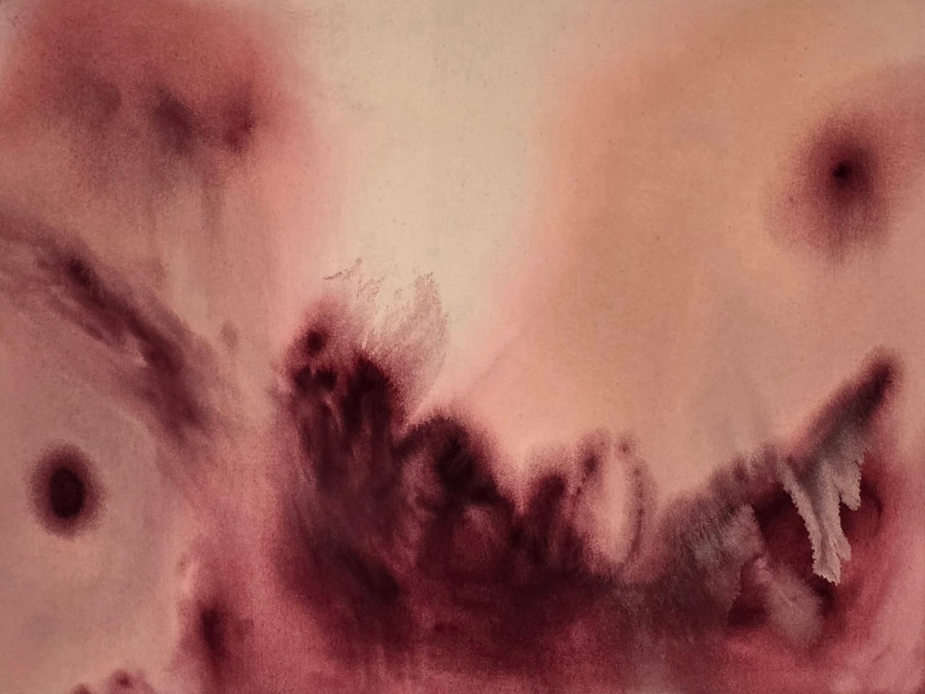 Low Flame · 60 × 80 cm