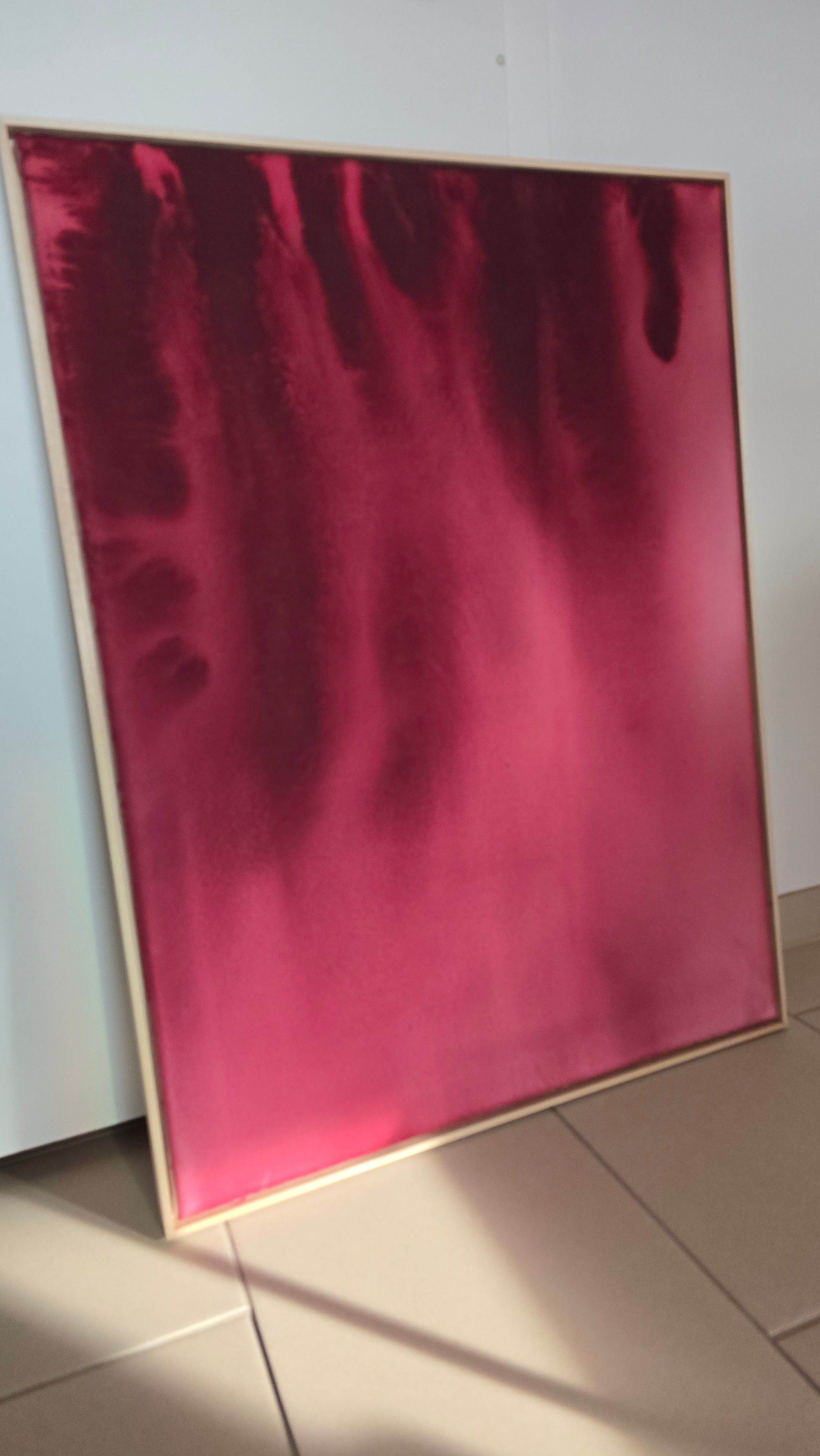 Falling Red · 100 × 70 cm