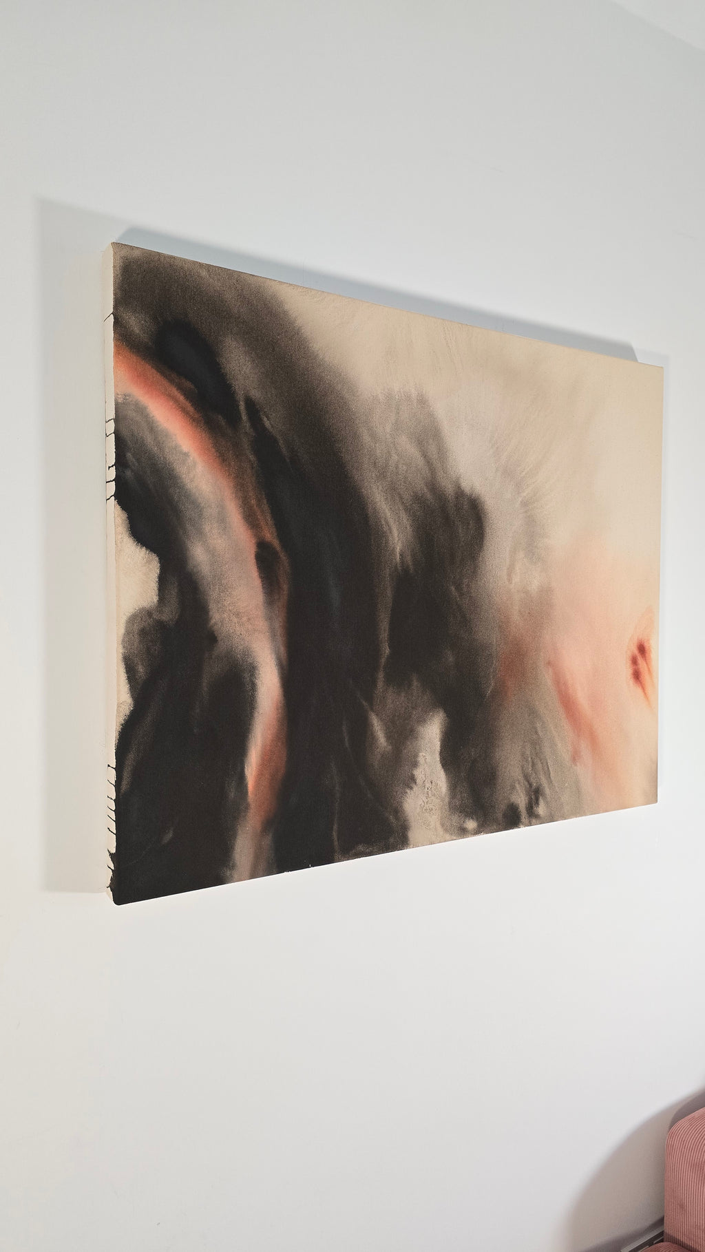 Eroded Silence · 100 × 80 cm