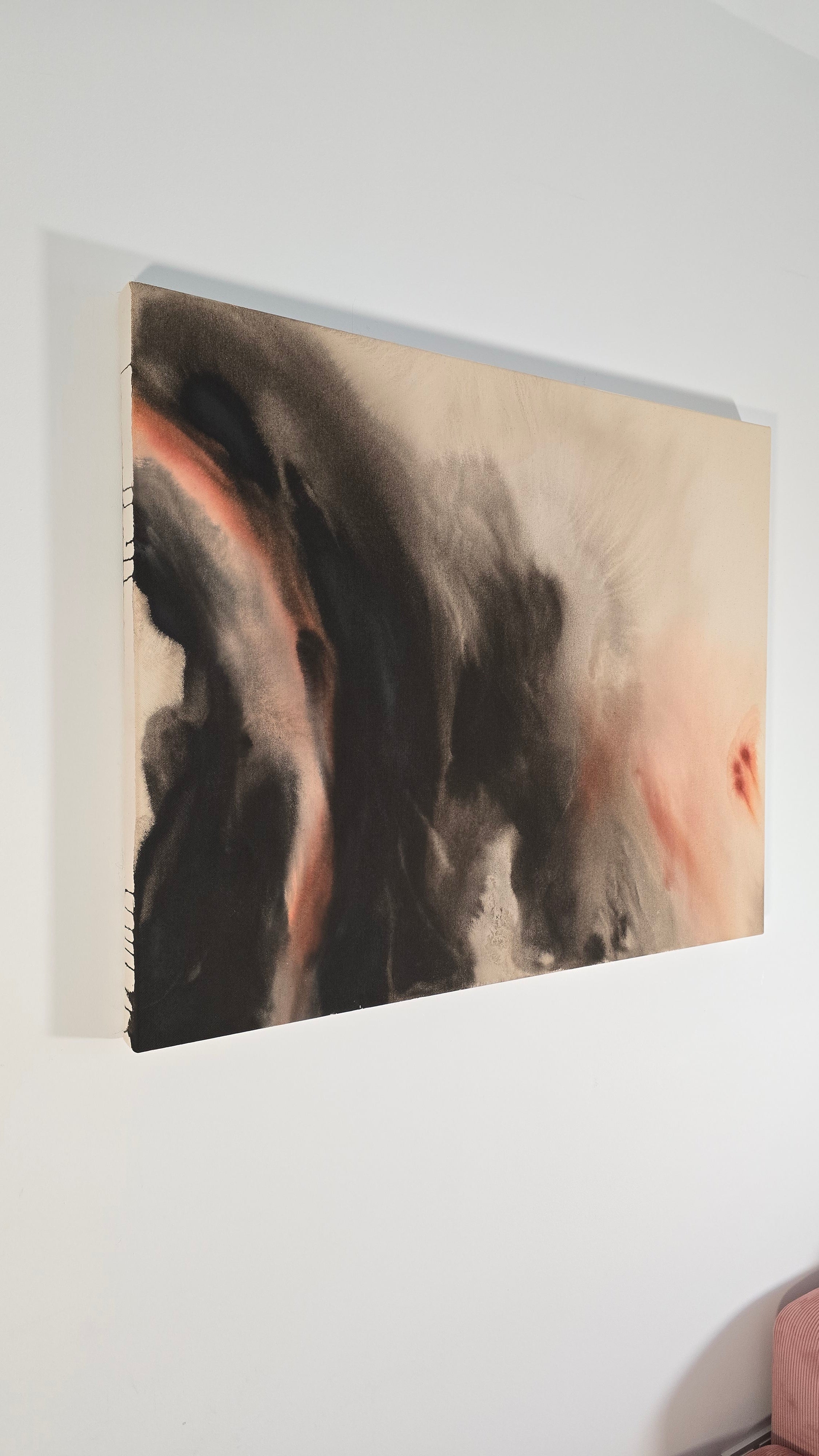 Eroded Silence · 100 × 80 cm