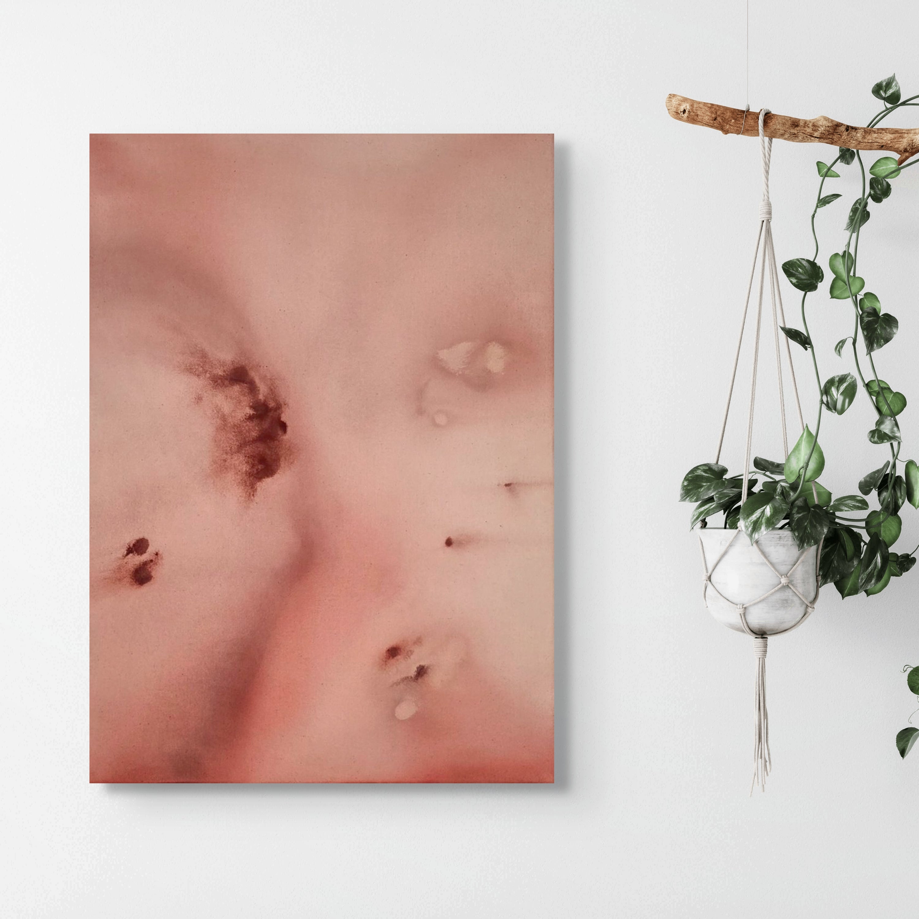 Quiet Warmth · 50 × 70 cm