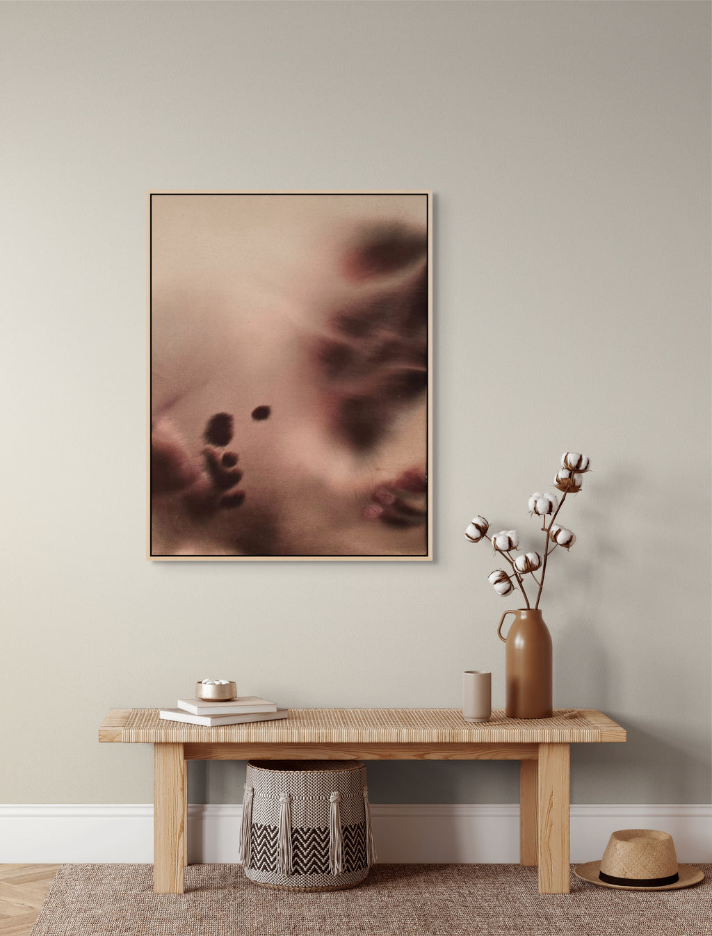 Fading Touch · 80 × 60 cm