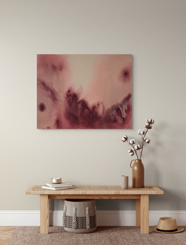 Low Flame · 60 × 80 cm