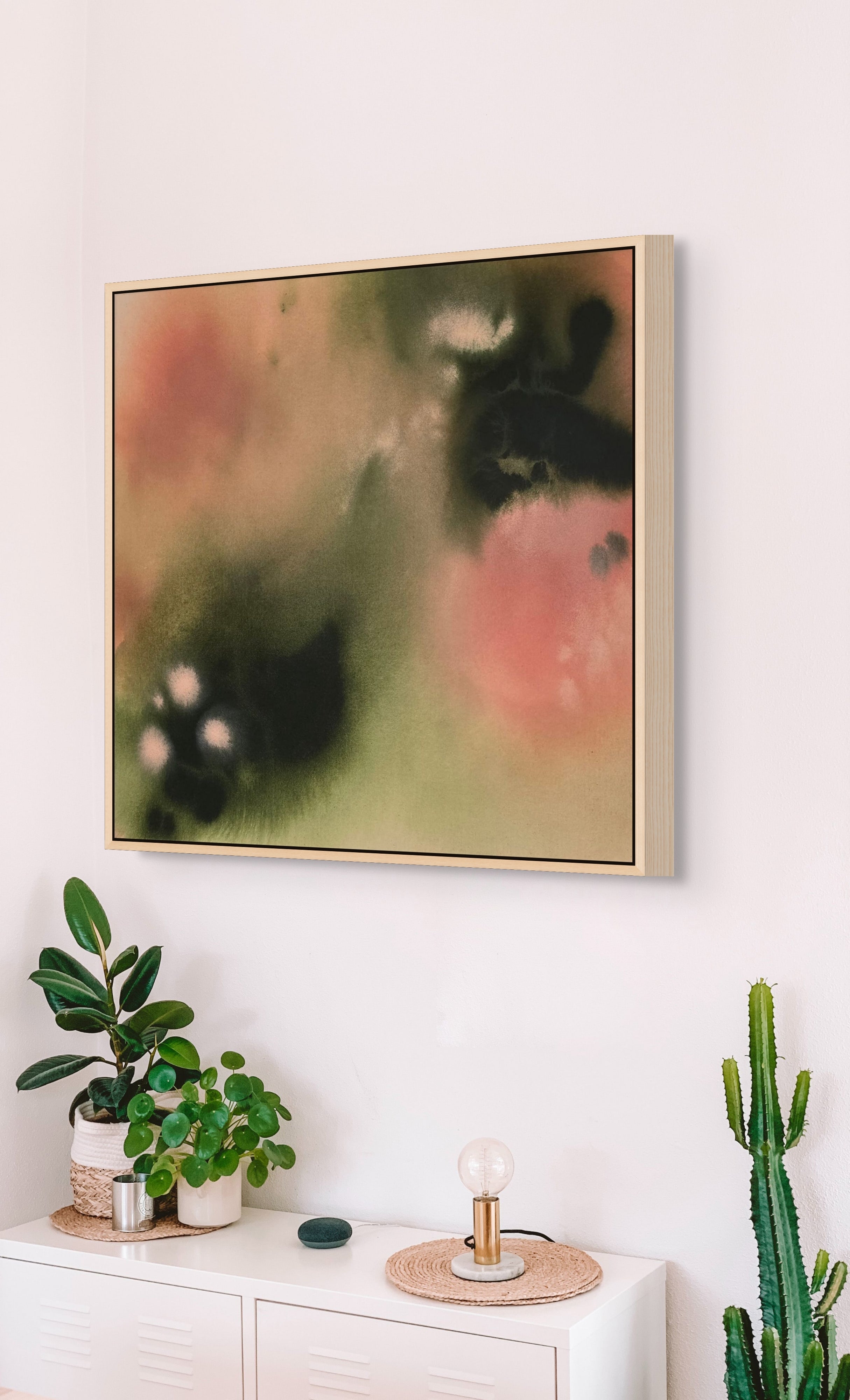 Blossom drift · 60 × 60 cm