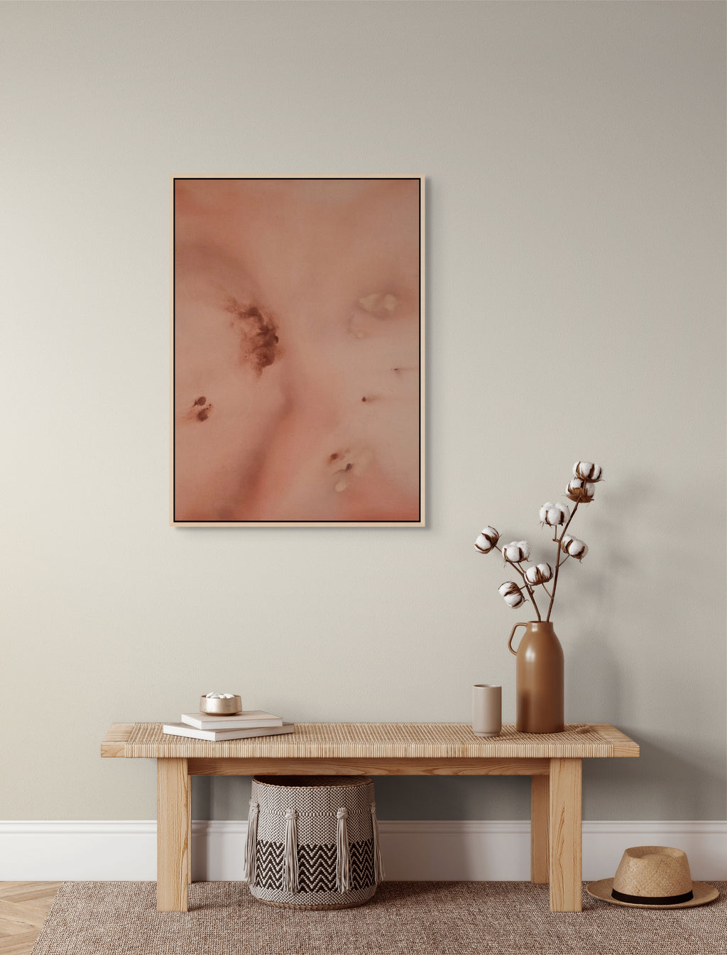 Quiet Warmth · 50 × 70 cm
