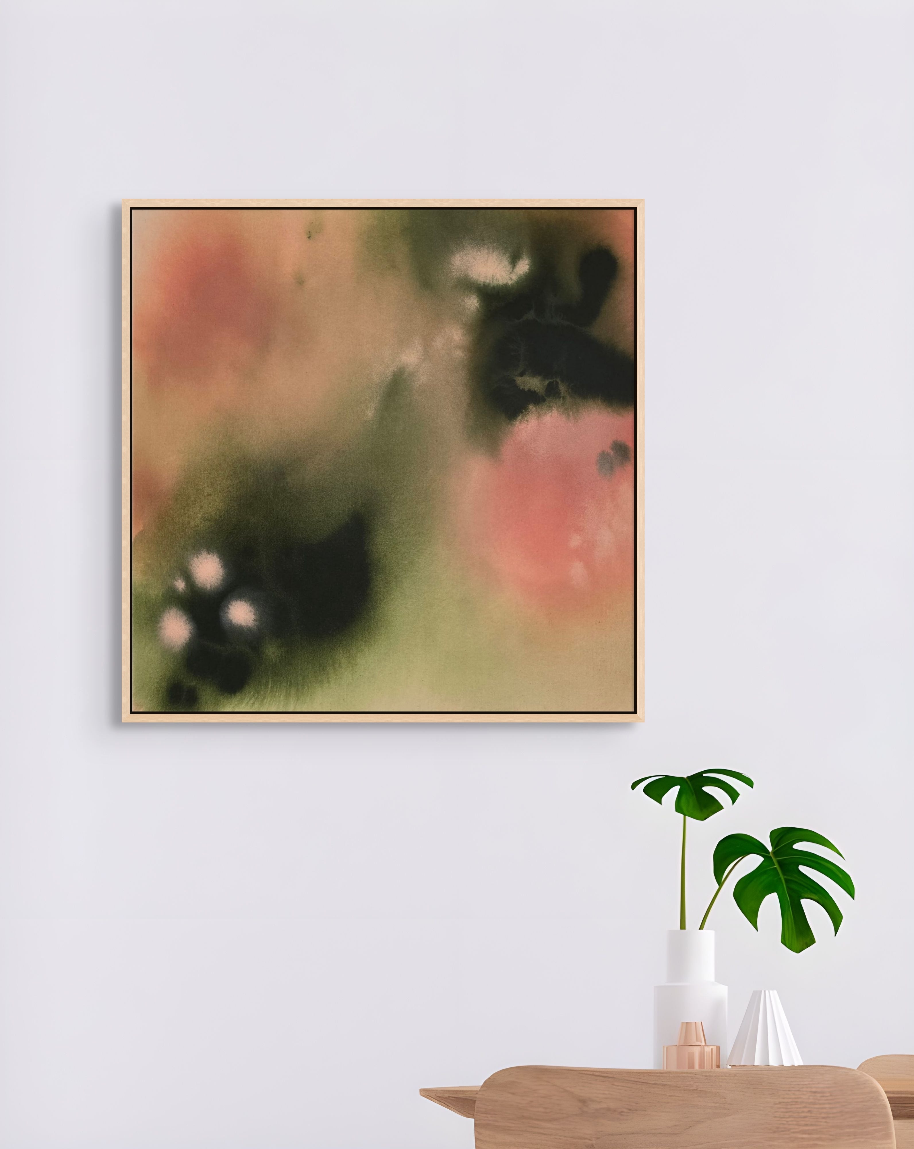 Blossom drift · 60 × 60 cm