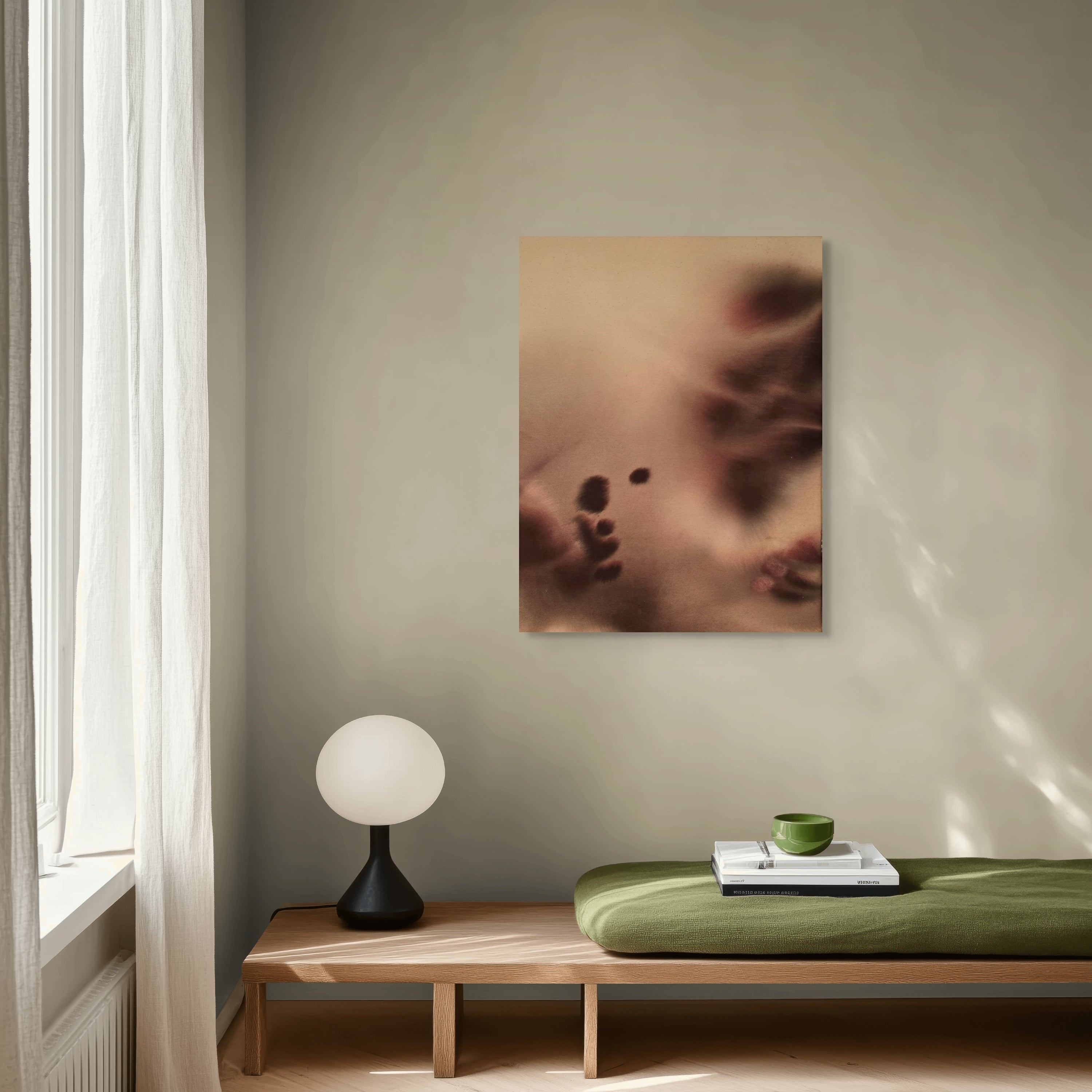 Fading Touch · 80 × 60 cm