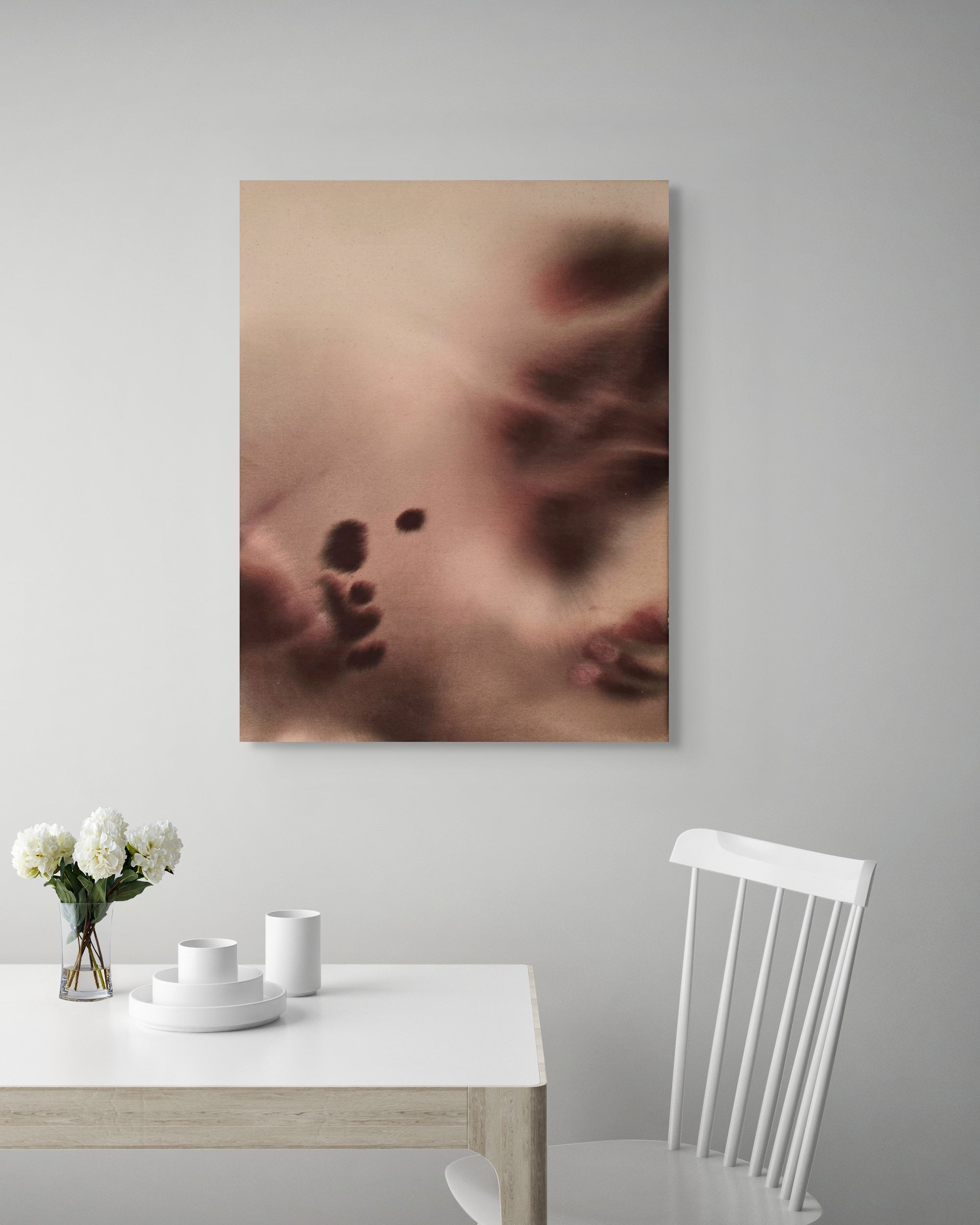 Fading Touch · 80 × 60 cm