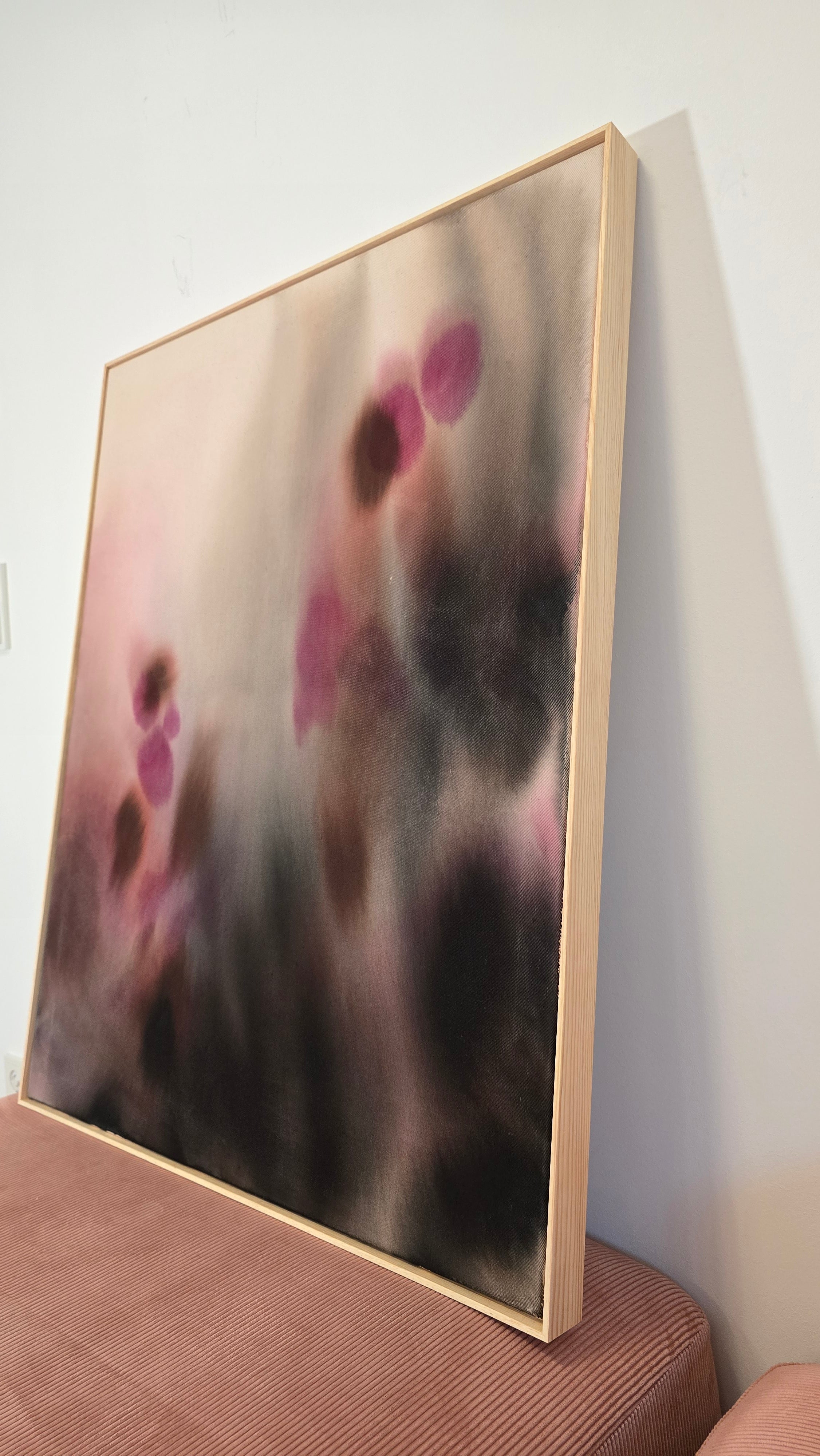 Velvet Trace · 100 × 80 cm