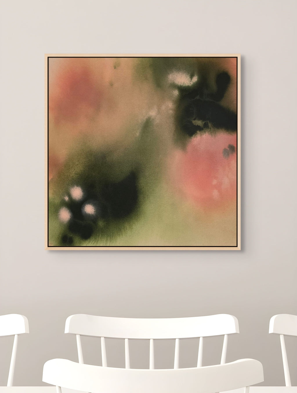 Blossom drift · 60 × 60 cm