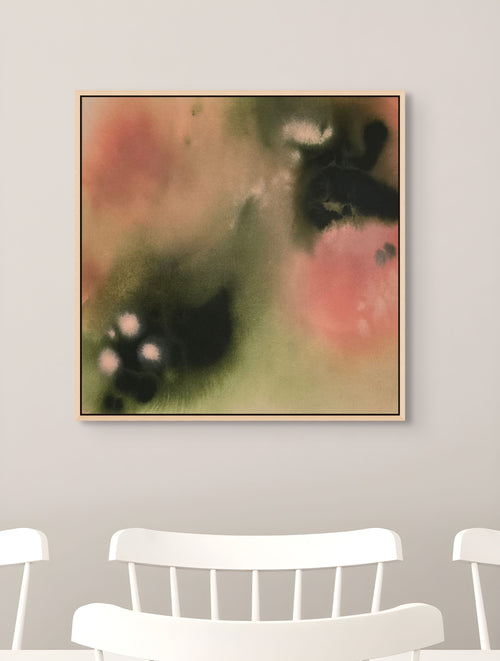 Blossom drift · 60 × 60 cm