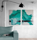 Untitled duo  · 60 × 80 cm each