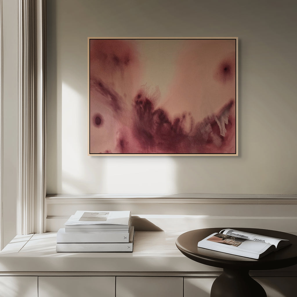 Low Flame · 60 × 80 cm